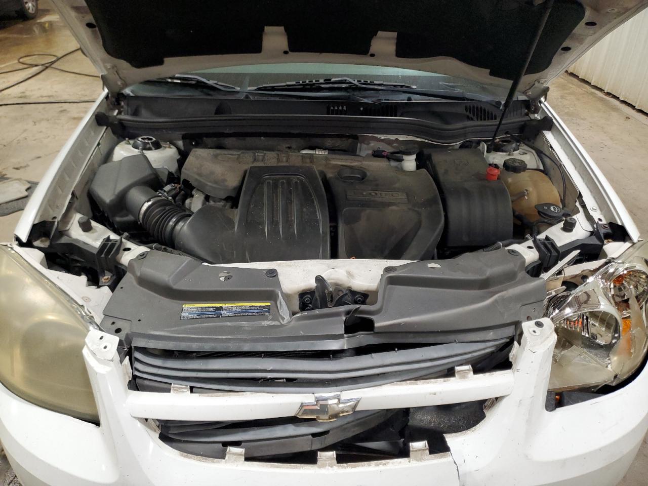 2009 Chevrolet Cobalt Ls White vin: 1G1AS58H697137351