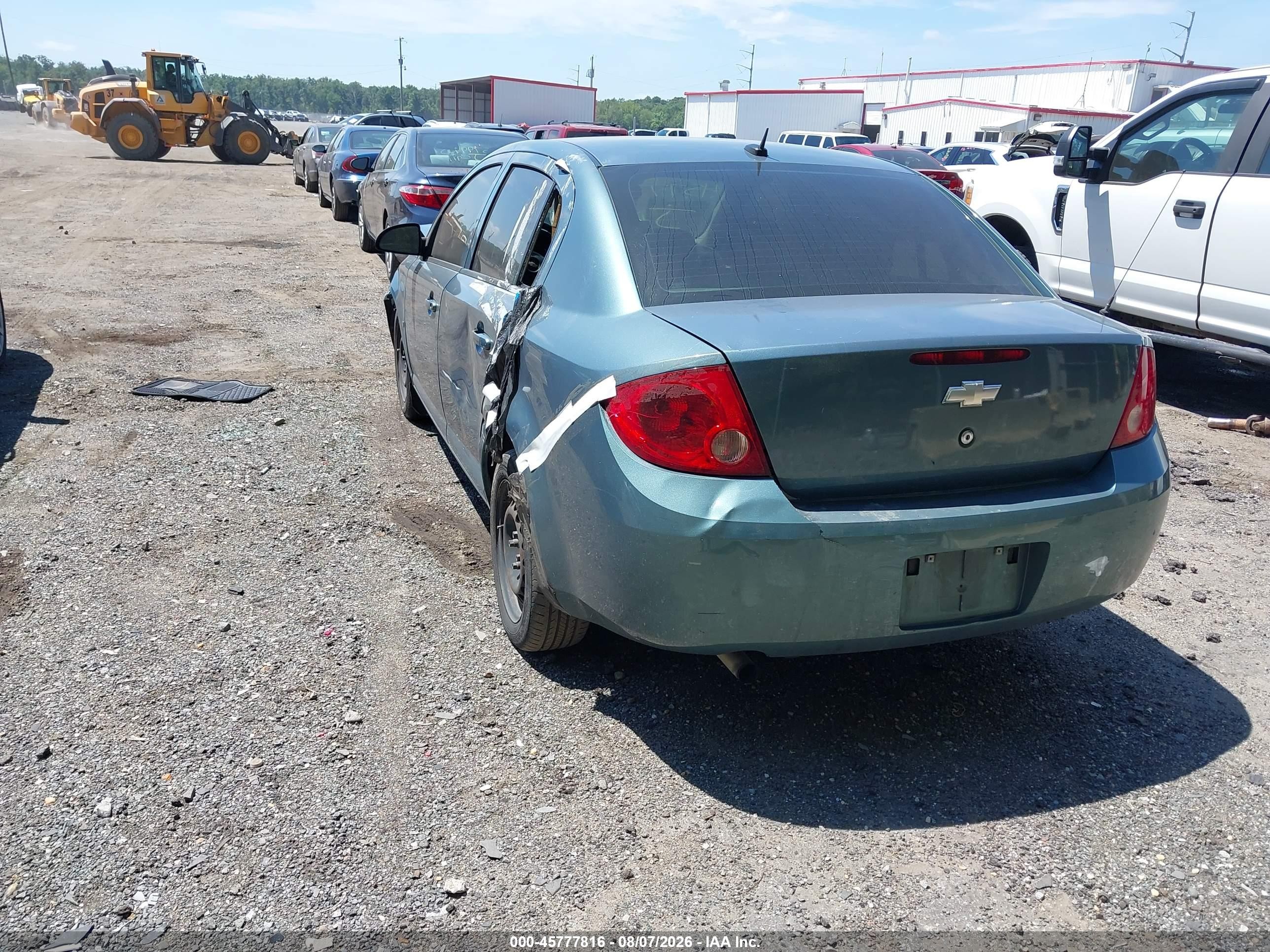 2009 Chevrolet Cobalt Ls Blue vin: 1G1AS58H697157521