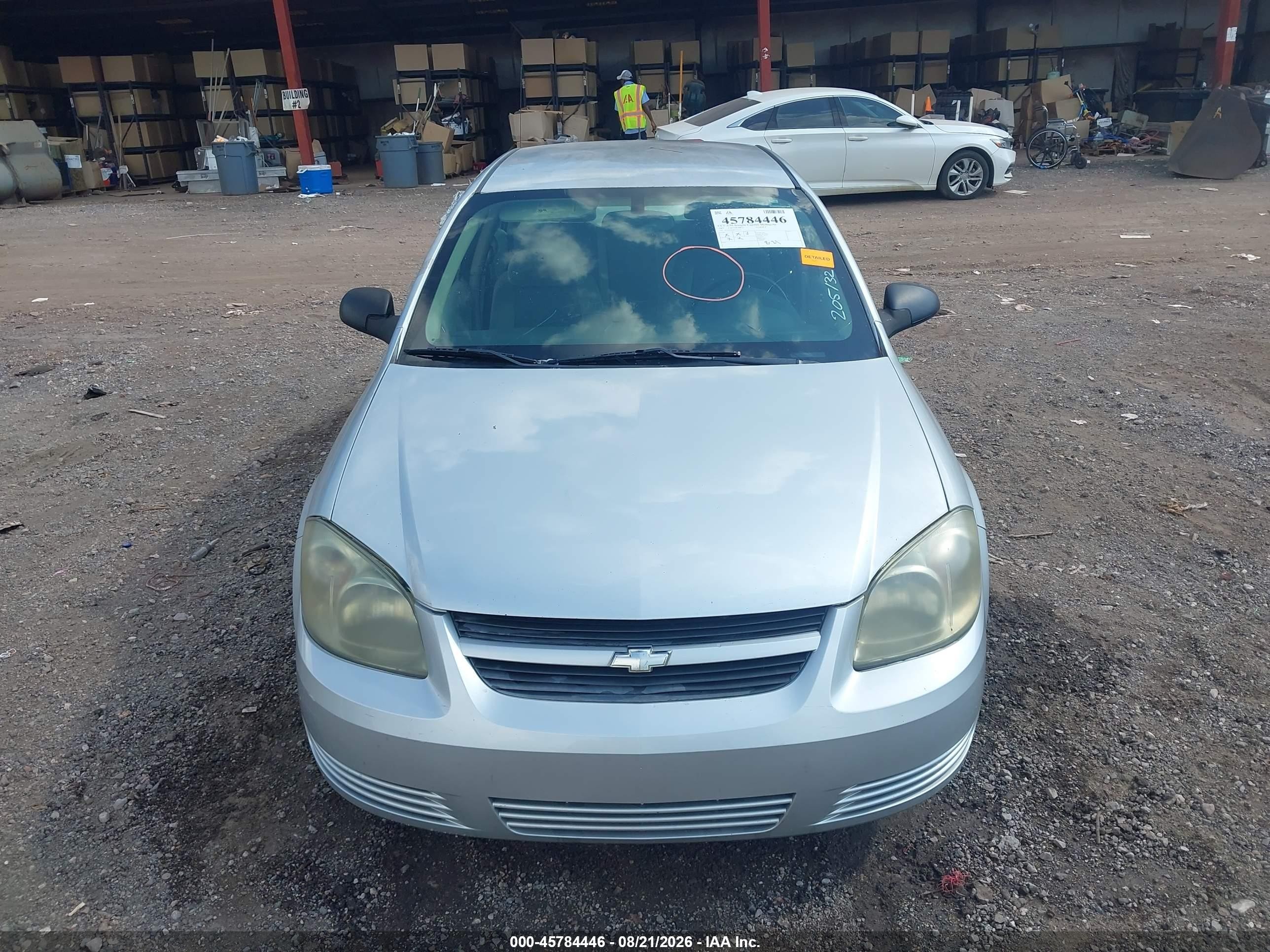 2009 Chevrolet Cobalt Ls Silver vin: 1G1AS58H697205132