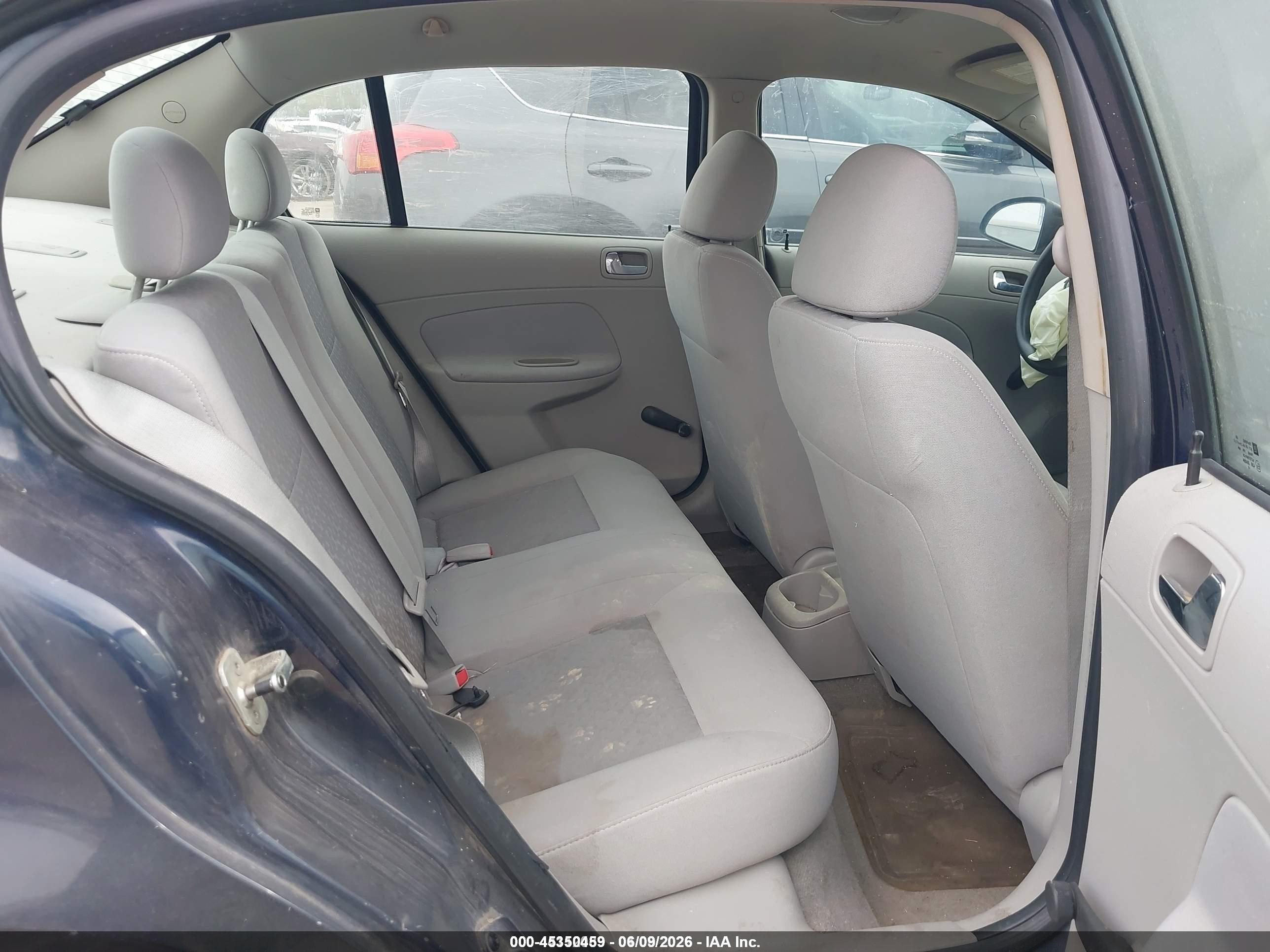 2009 Chevrolet Cobalt Ls Синий vin: 1G1AS58H797124933