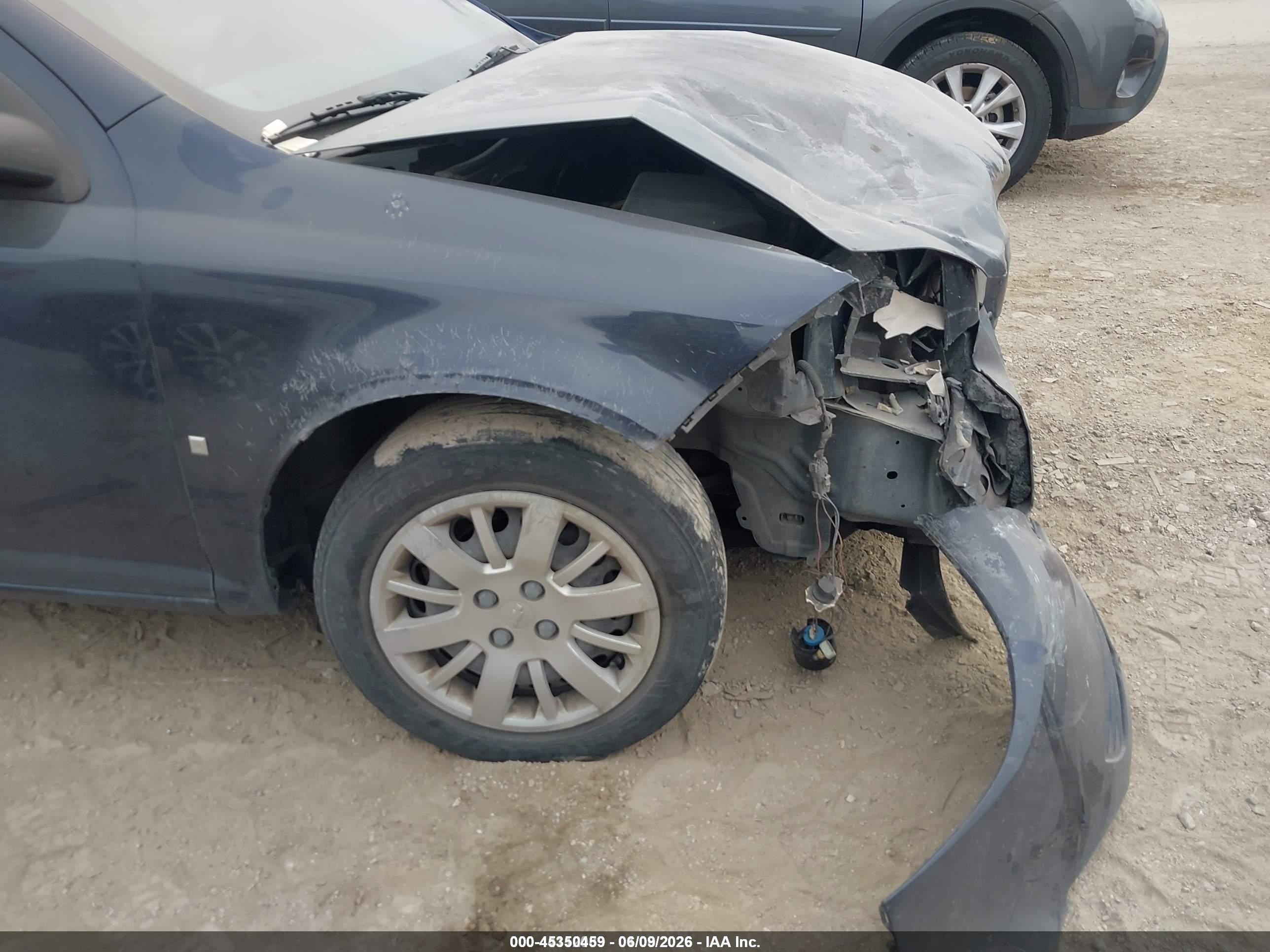 2009 Chevrolet Cobalt Ls Синий vin: 1G1AS58H797124933