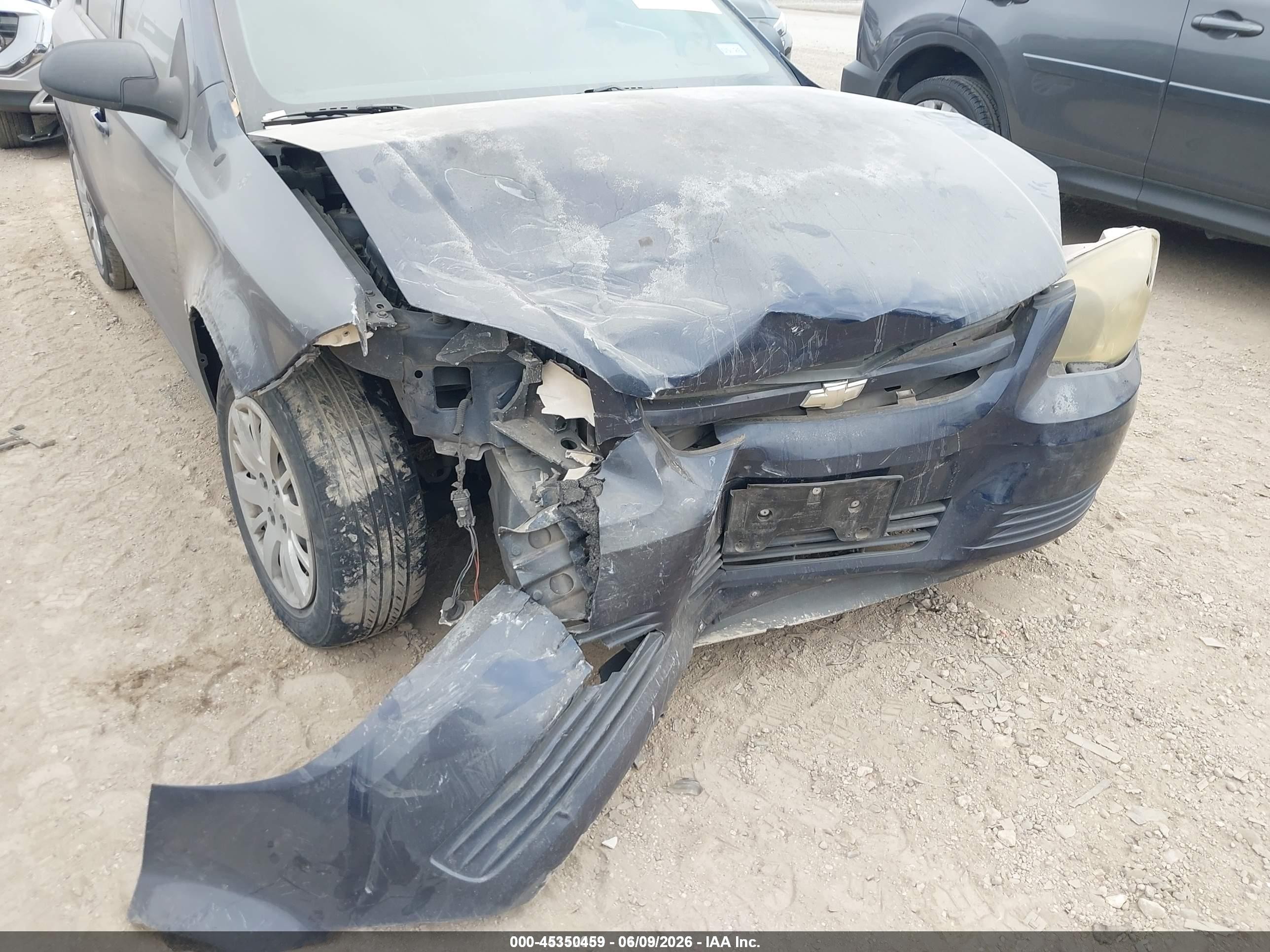 2009 Chevrolet Cobalt Ls Синий vin: 1G1AS58H797124933