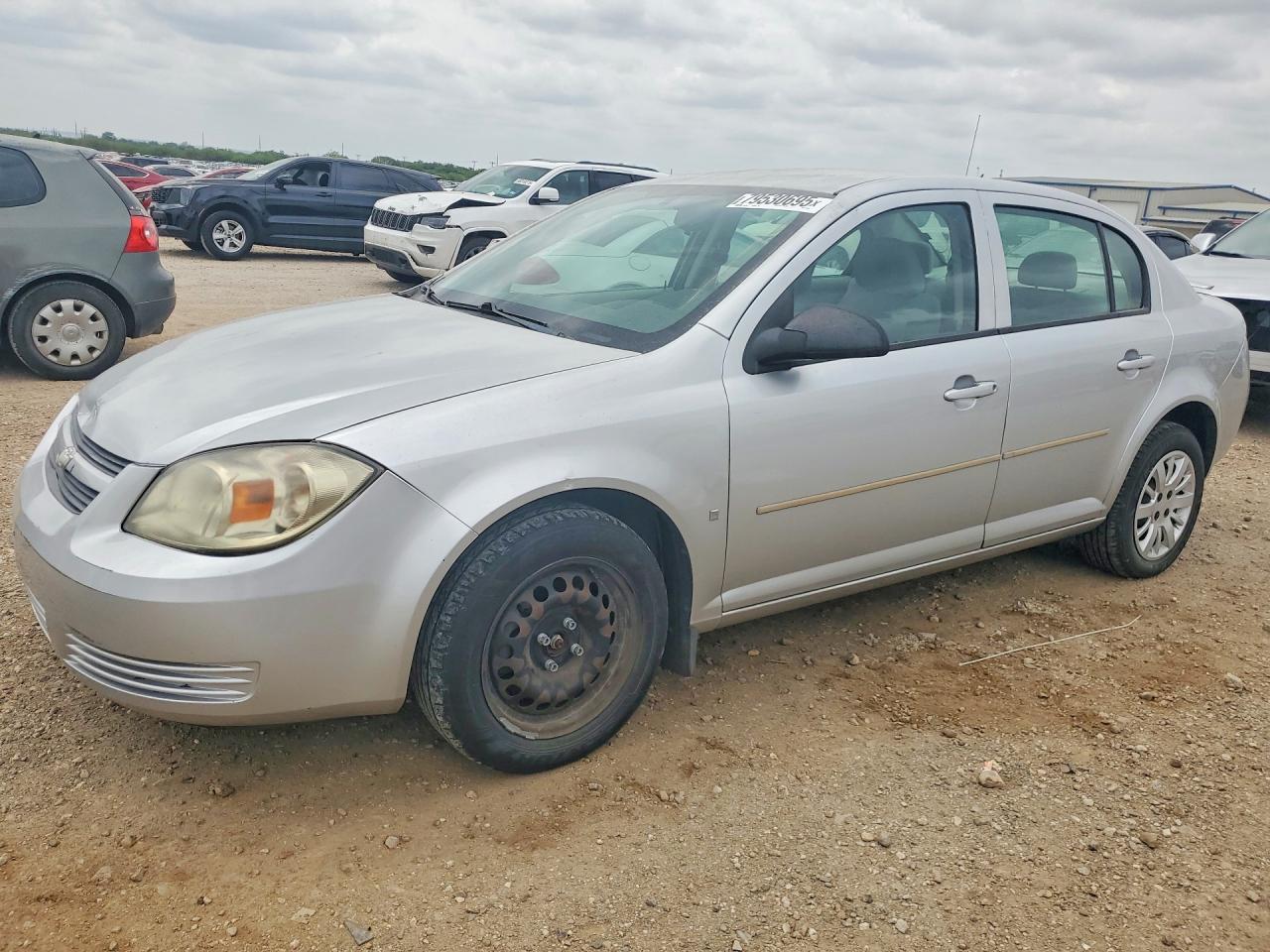 2009 Chevrolet Cobalt Ls Silver vin: 1G1AS58H797131140