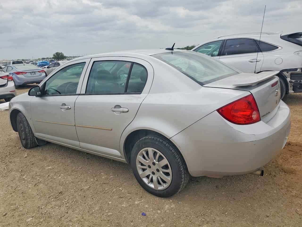 2009 Chevrolet Cobalt Ls Silver vin: 1G1AS58H797131140