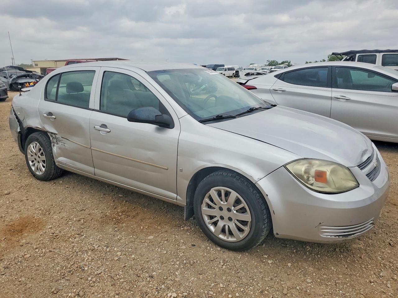 2009 Chevrolet Cobalt Ls Silver vin: 1G1AS58H797131140