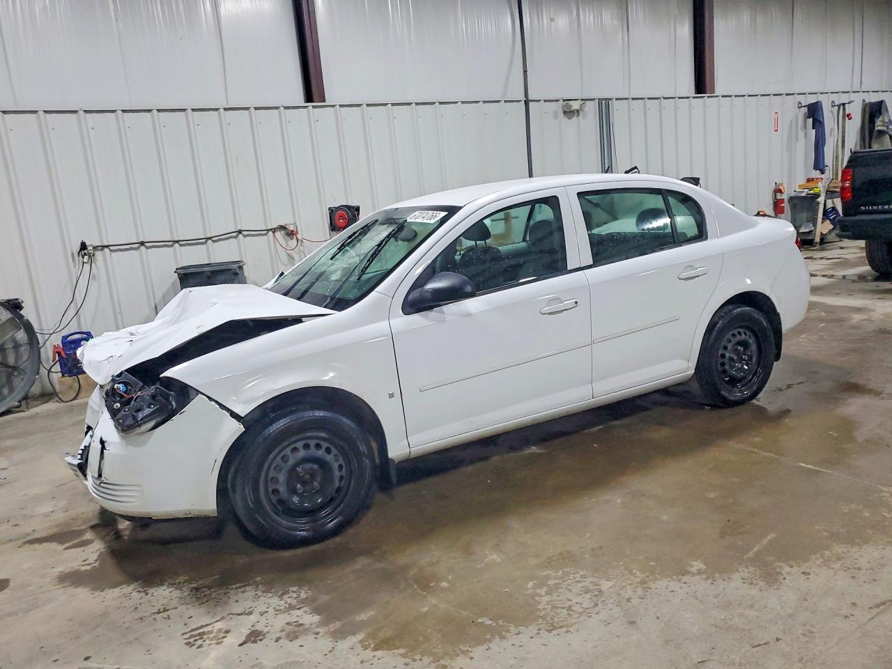 2009 Chevrolet Cobalt Ls White vin: 1G1AS58H797151212