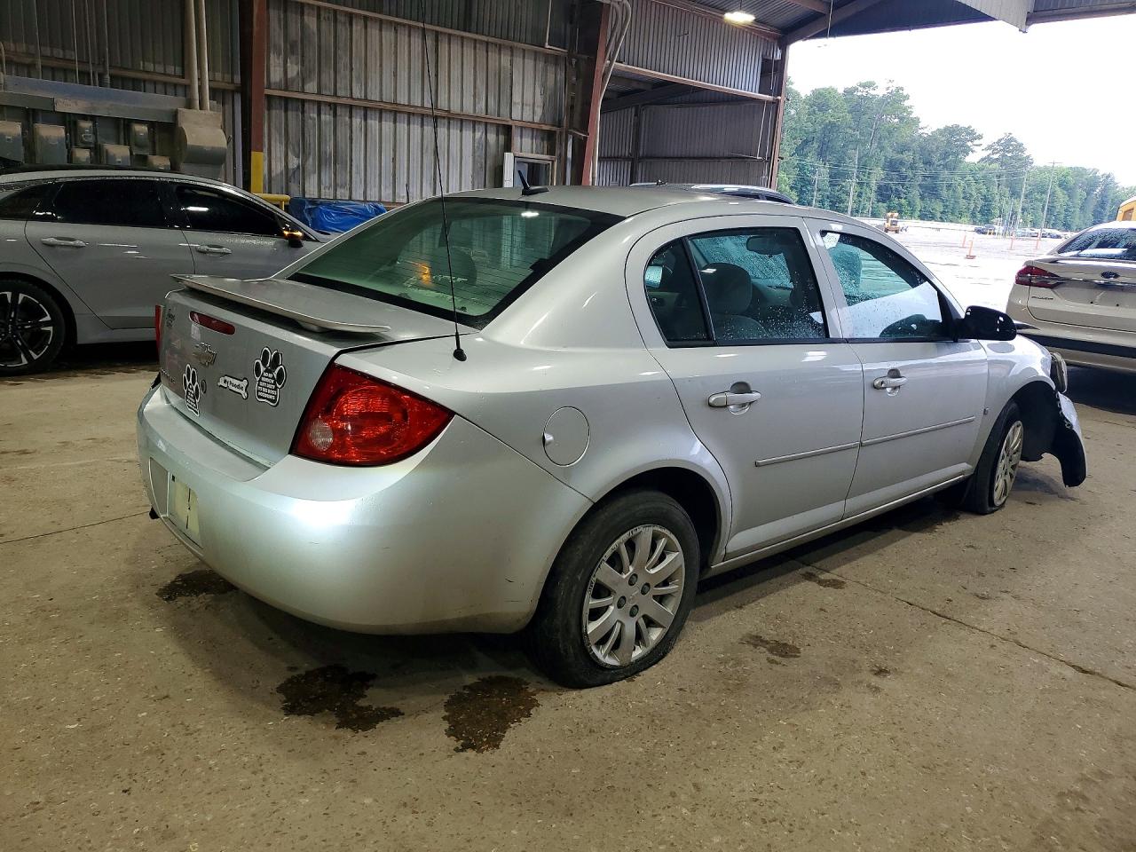 2009 Chevrolet Cobalt Ls Серебряный vin: 1G1AS58H797177843