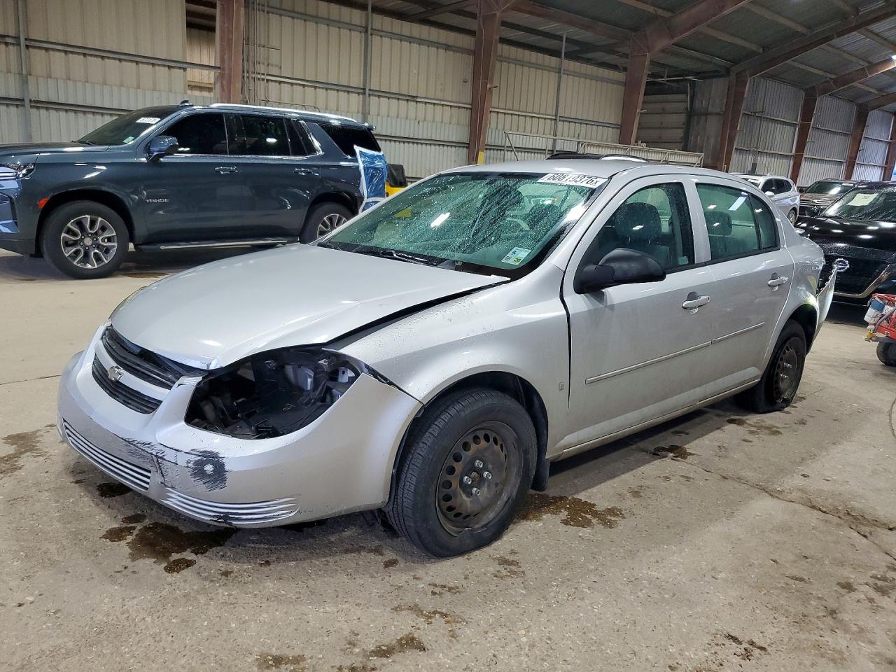 2009 Chevrolet Cobalt Ls Silver vin: 1G1AS58H797177843