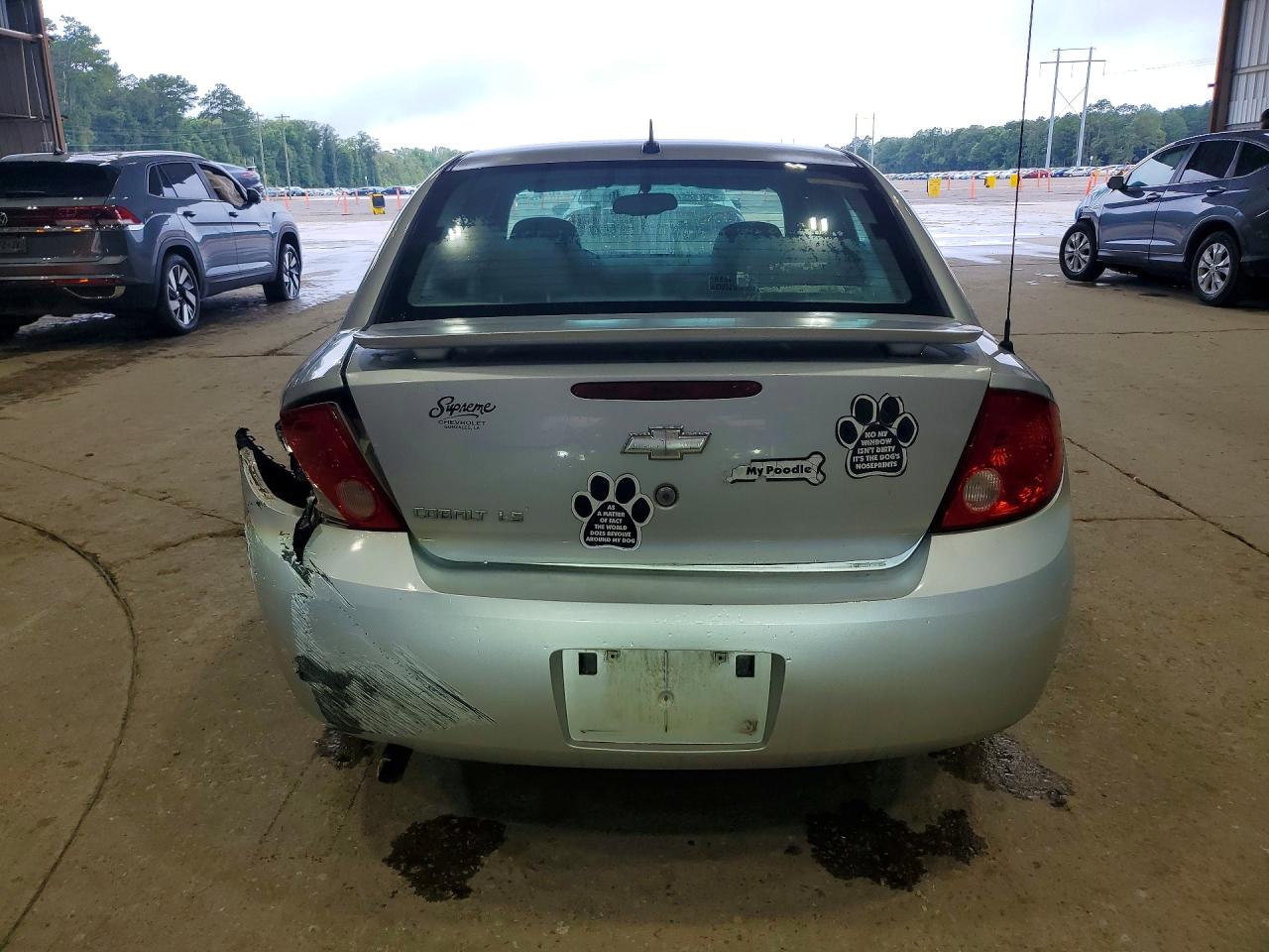 2009 Chevrolet Cobalt Ls Серебряный vin: 1G1AS58H797177843