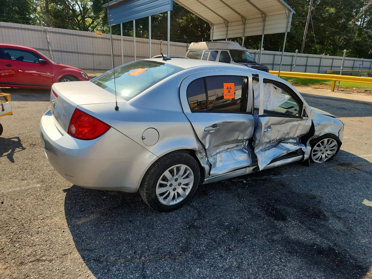 2009 Chevrolet Cobalt Ls Silver vin: 1G1AS58H797199194