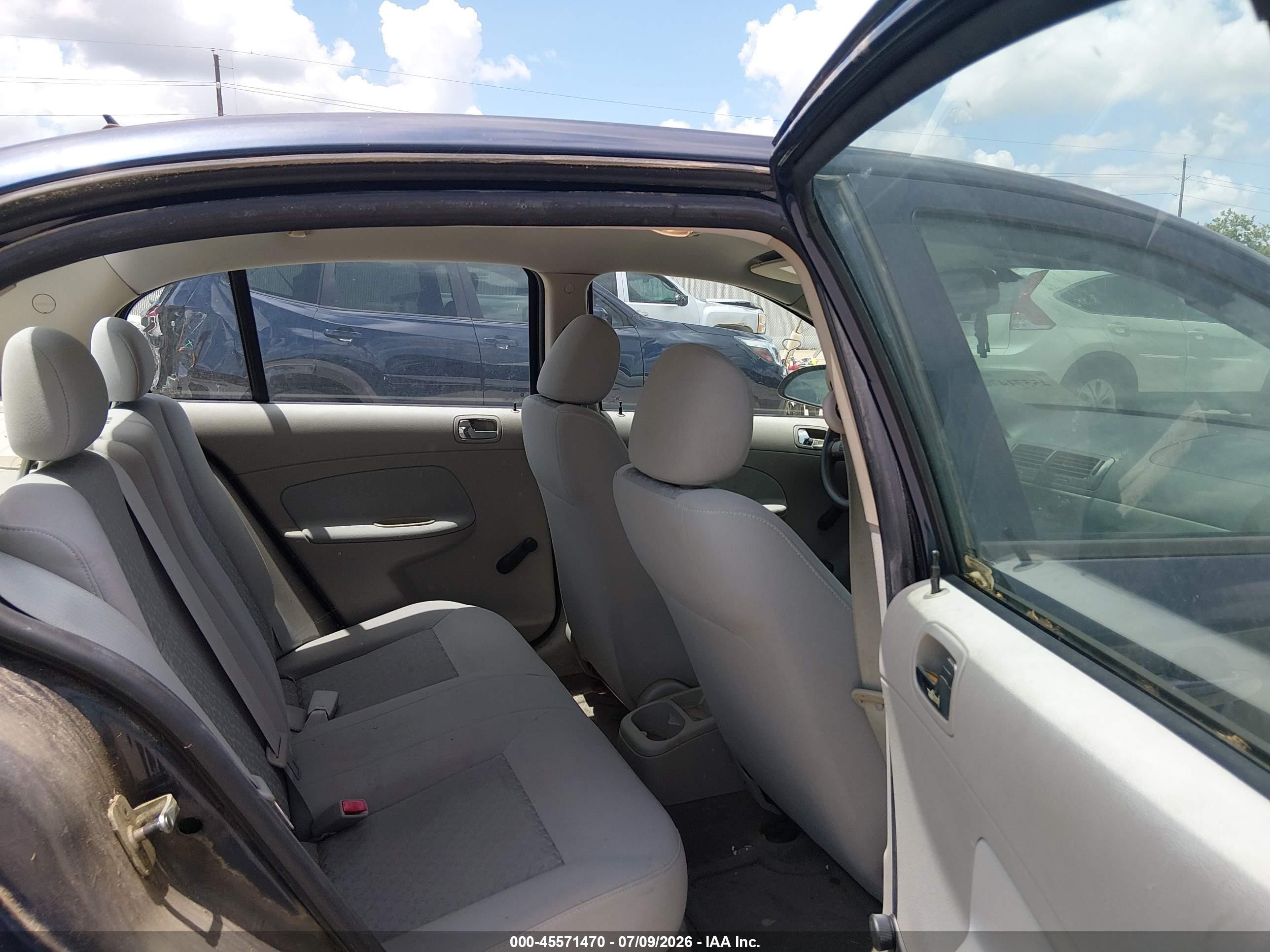 2009 Chevrolet Cobalt Ls Синий vin: 1G1AS58H897150344