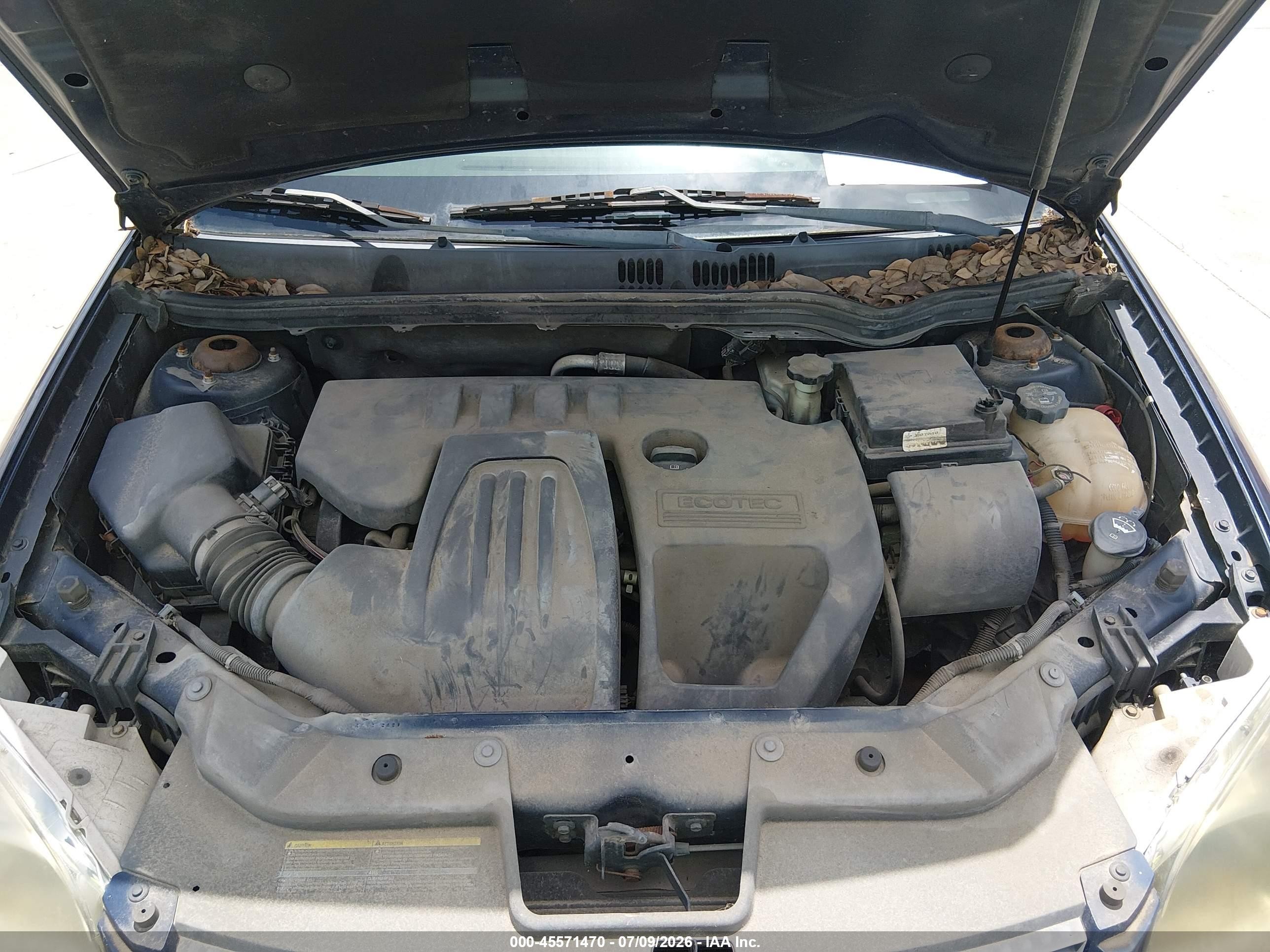 2009 Chevrolet Cobalt Ls Синий vin: 1G1AS58H897150344