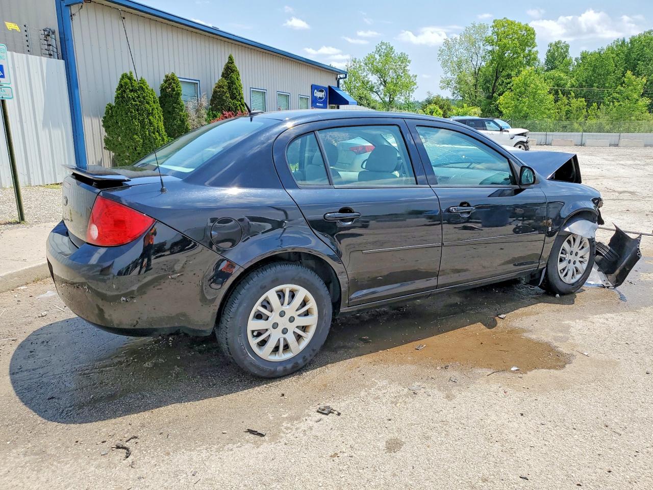 2009 Chevrolet Cobalt Ls Черный vin: 1G1AS58H897173445