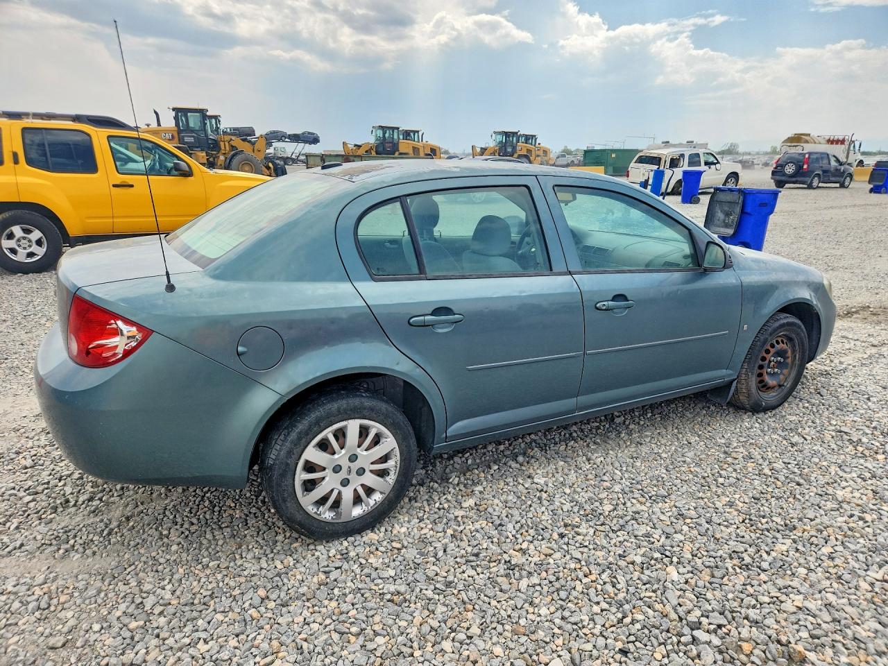 2009 Chevrolet Cobalt Ls Green vin: 1G1AS58H897181559