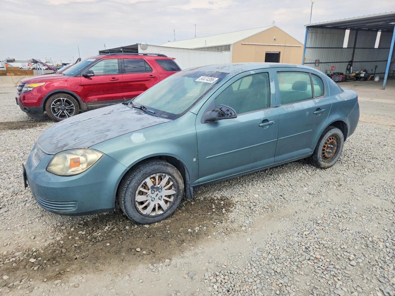 2009 Chevrolet Cobalt Ls Green vin: 1G1AS58H897181559