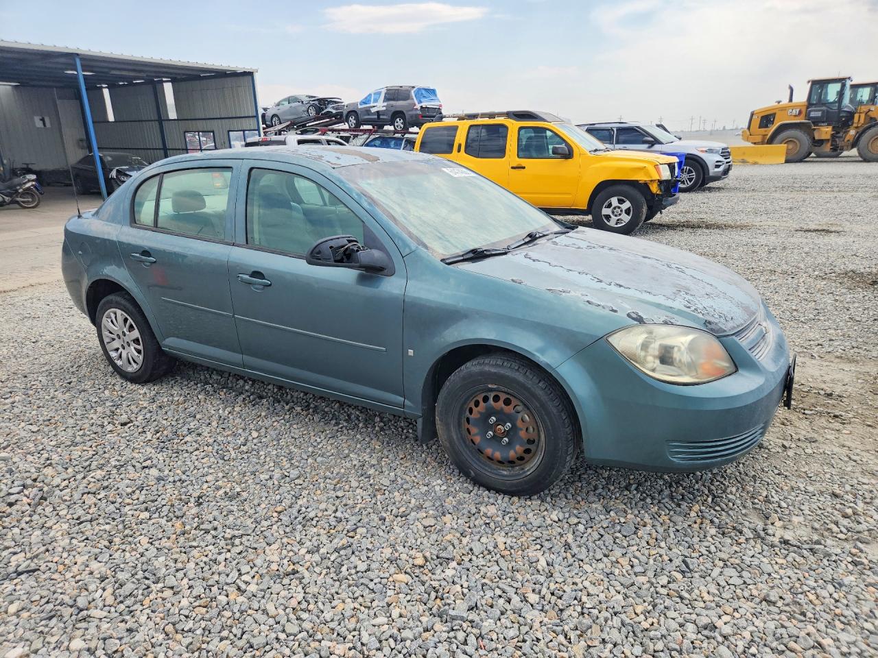 2009 Chevrolet Cobalt Ls Green vin: 1G1AS58H897181559