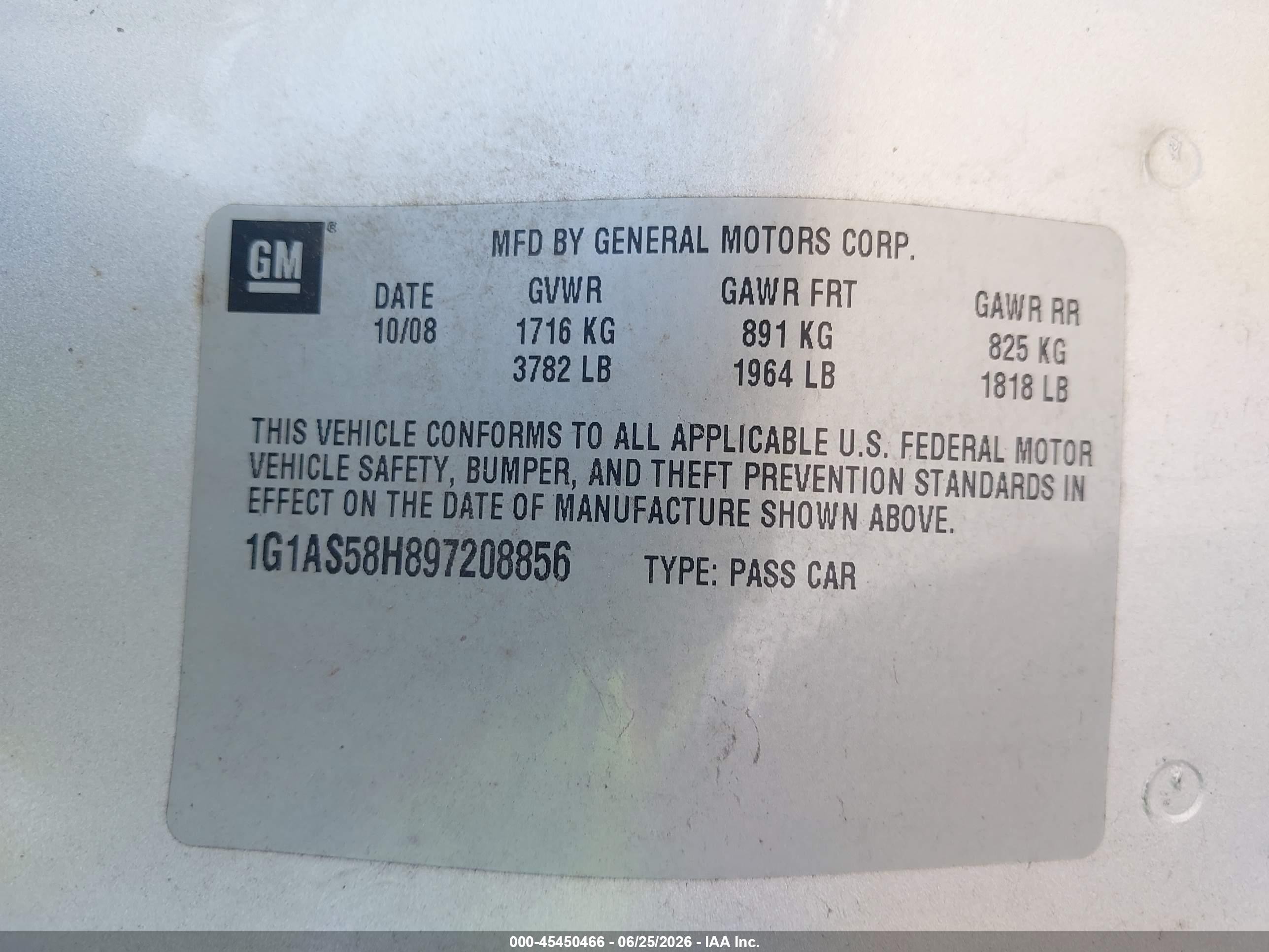 2009 Chevrolet Cobalt Ls Silver vin: 1G1AS58H897208856