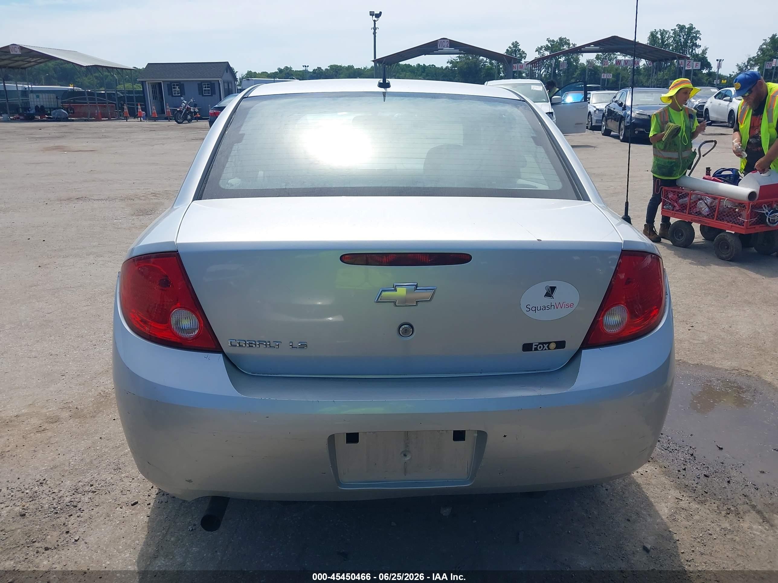 2009 Chevrolet Cobalt Ls Silver vin: 1G1AS58H897208856