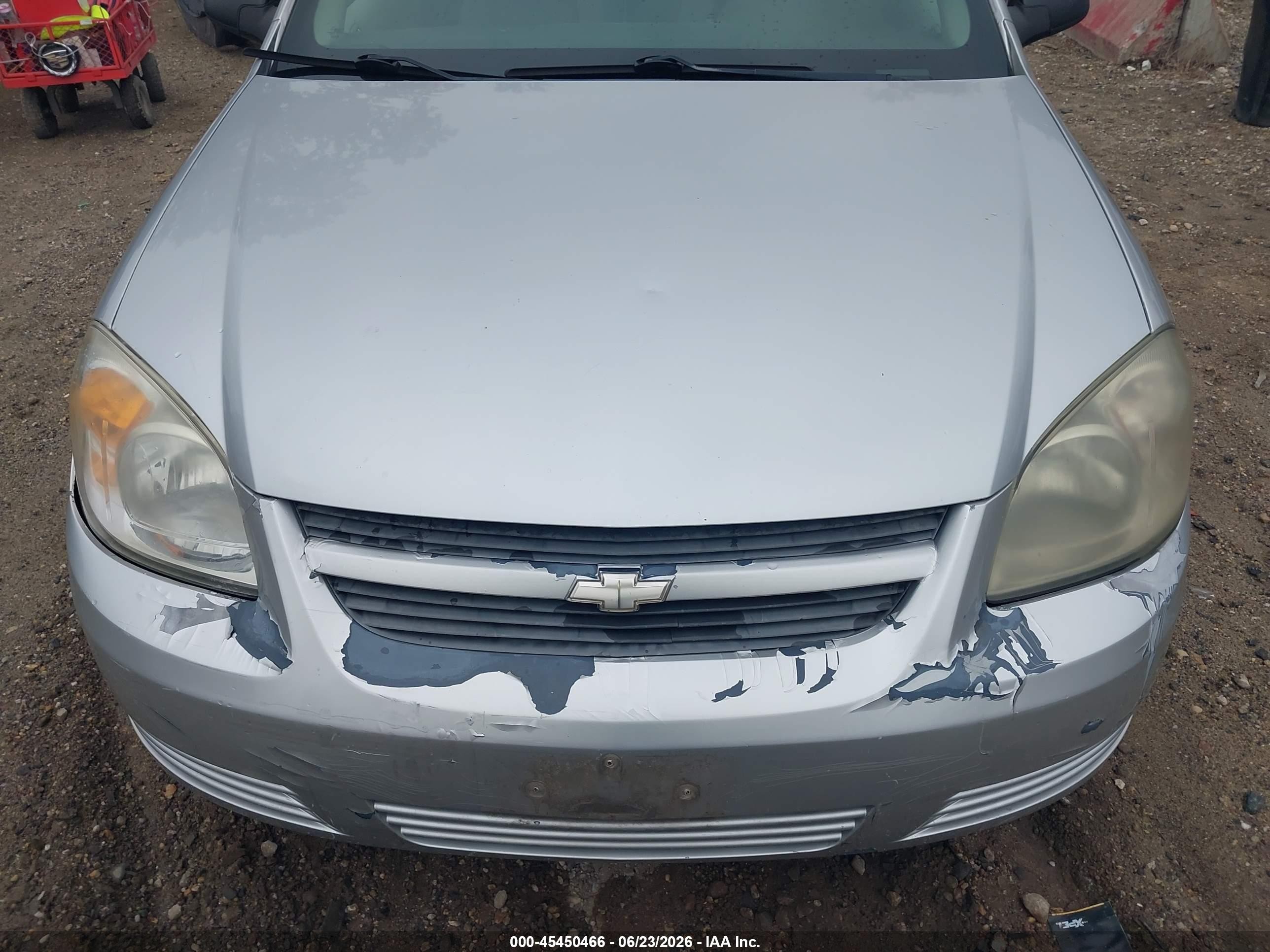 2009 Chevrolet Cobalt Ls Silver vin: 1G1AS58H897208856