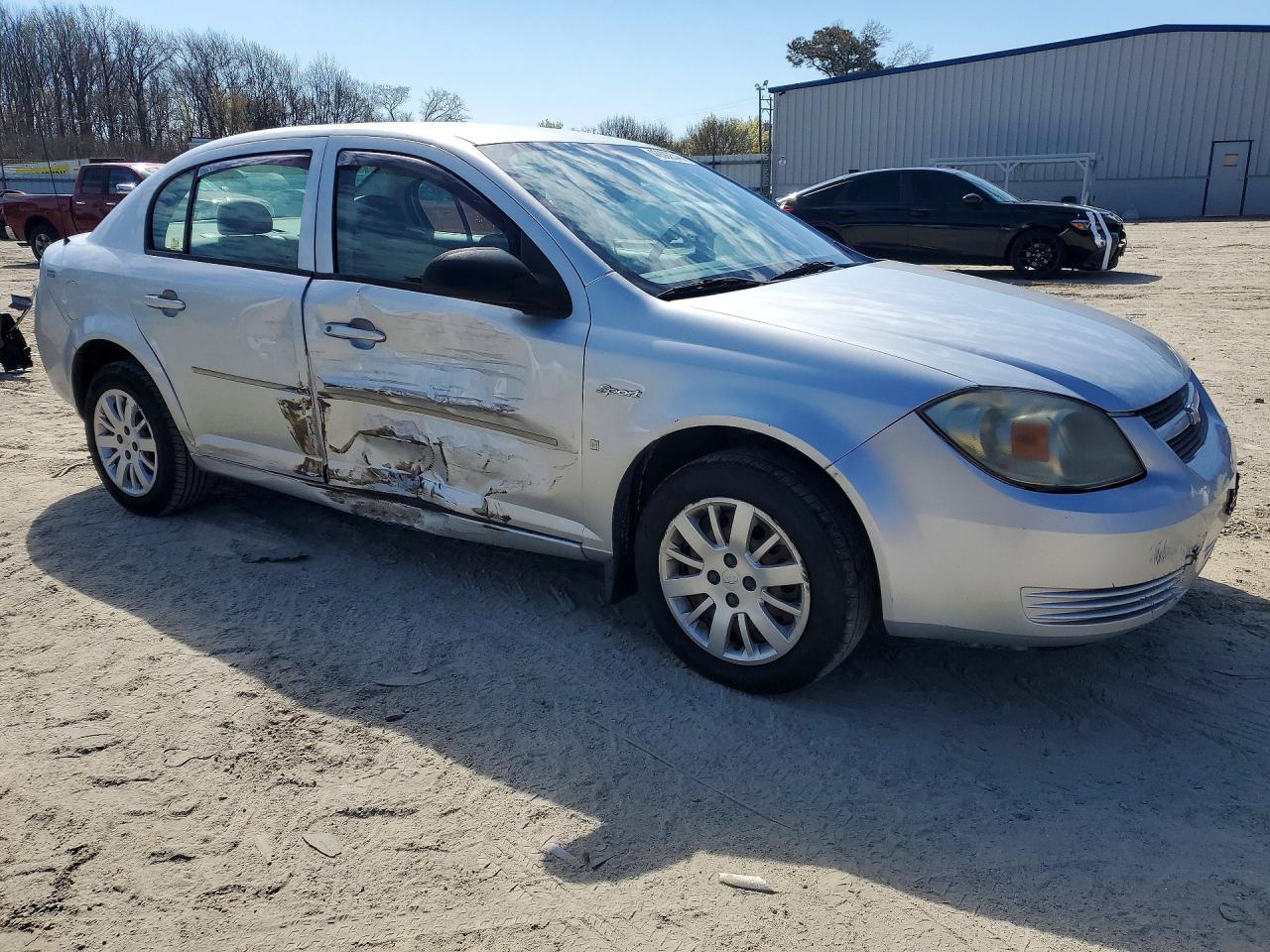 2009 Chevrolet Cobalt Ls Silver vin: 1G1AS58H897227181