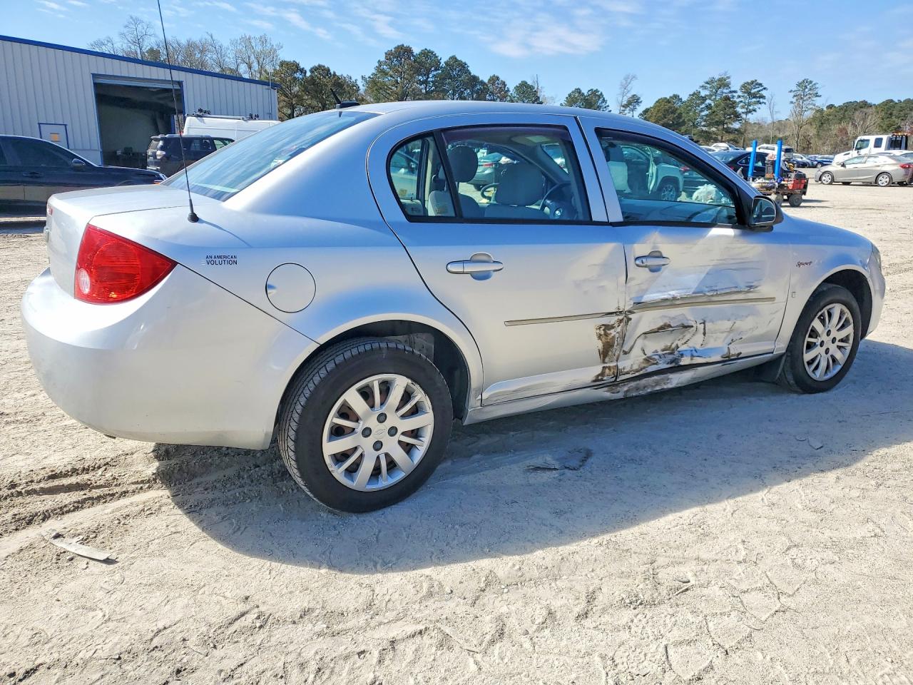 2009 Chevrolet Cobalt Ls Silver vin: 1G1AS58H897227181