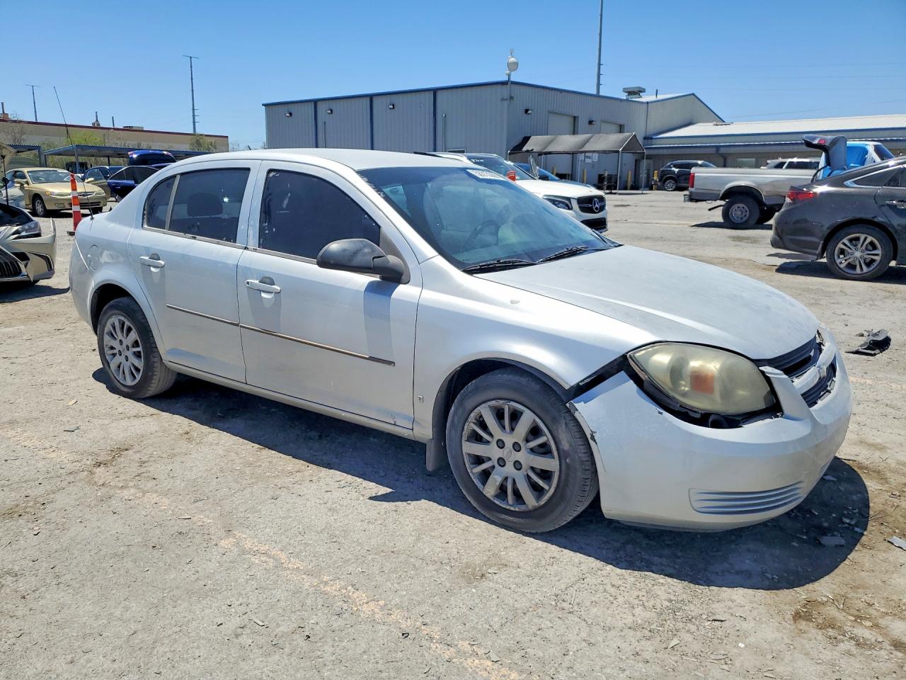 2009 Chevrolet Cobalt Ls Silver vin: 1G1AS58H997178461