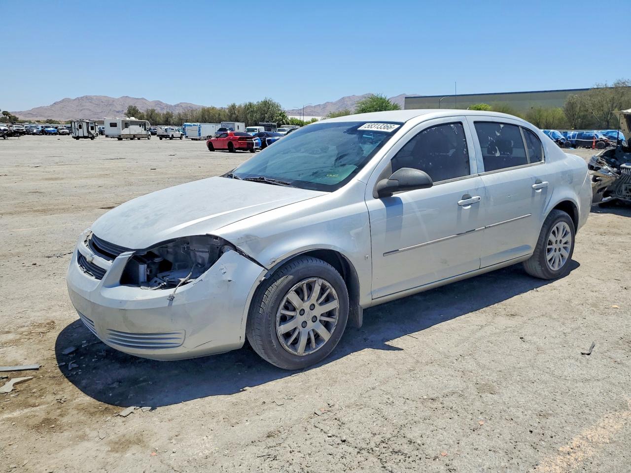 2009 Chevrolet Cobalt Ls Серебряный vin: 1G1AS58H997178461