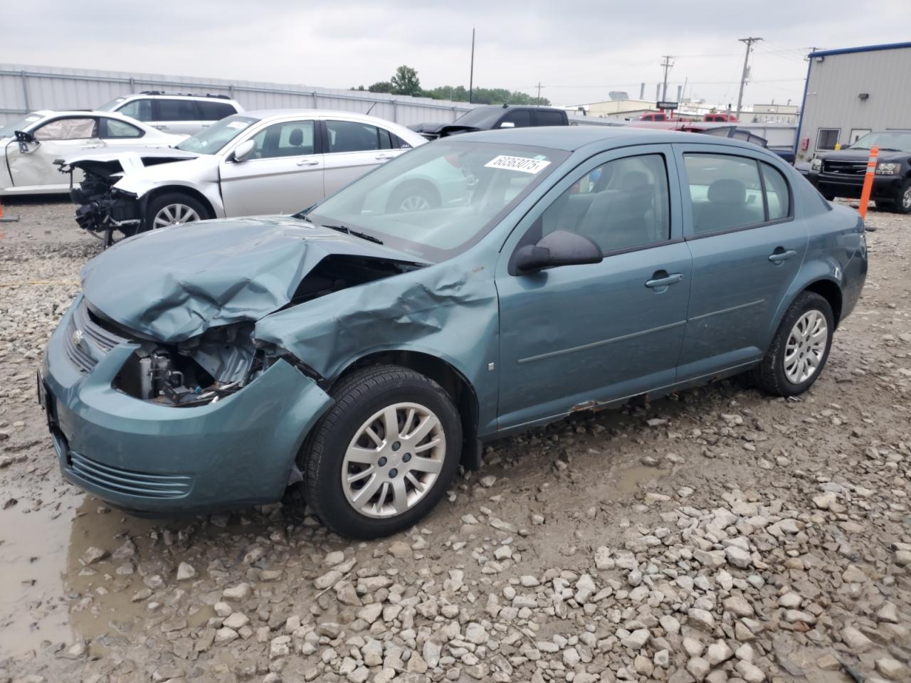 2009 Chevrolet Cobalt Ls Teal vin: 1G1AS58H997197687