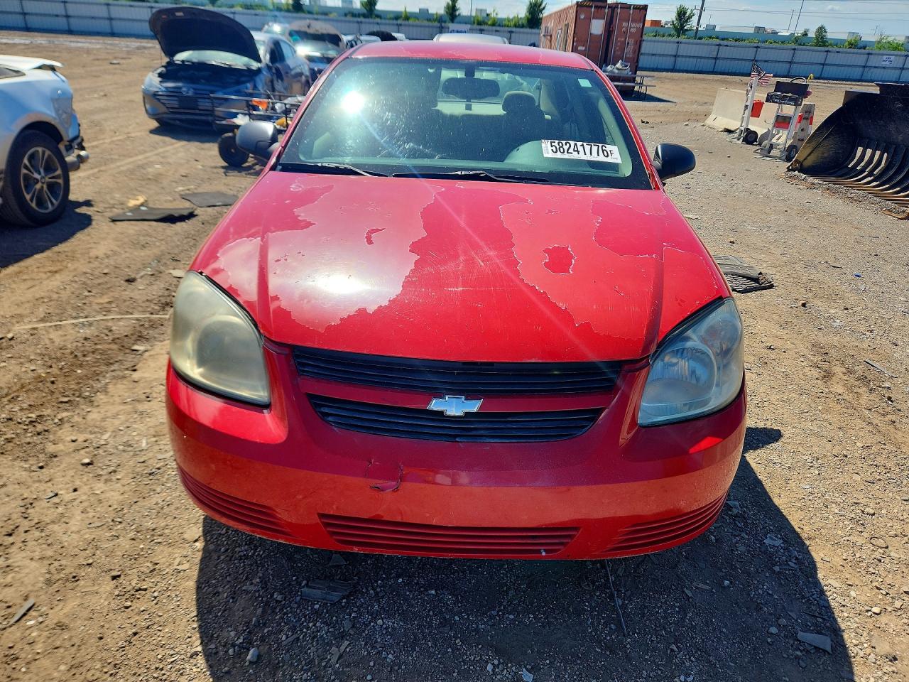 2009 Chevrolet Cobalt Ls Red vin: 1G1AS58H997245687