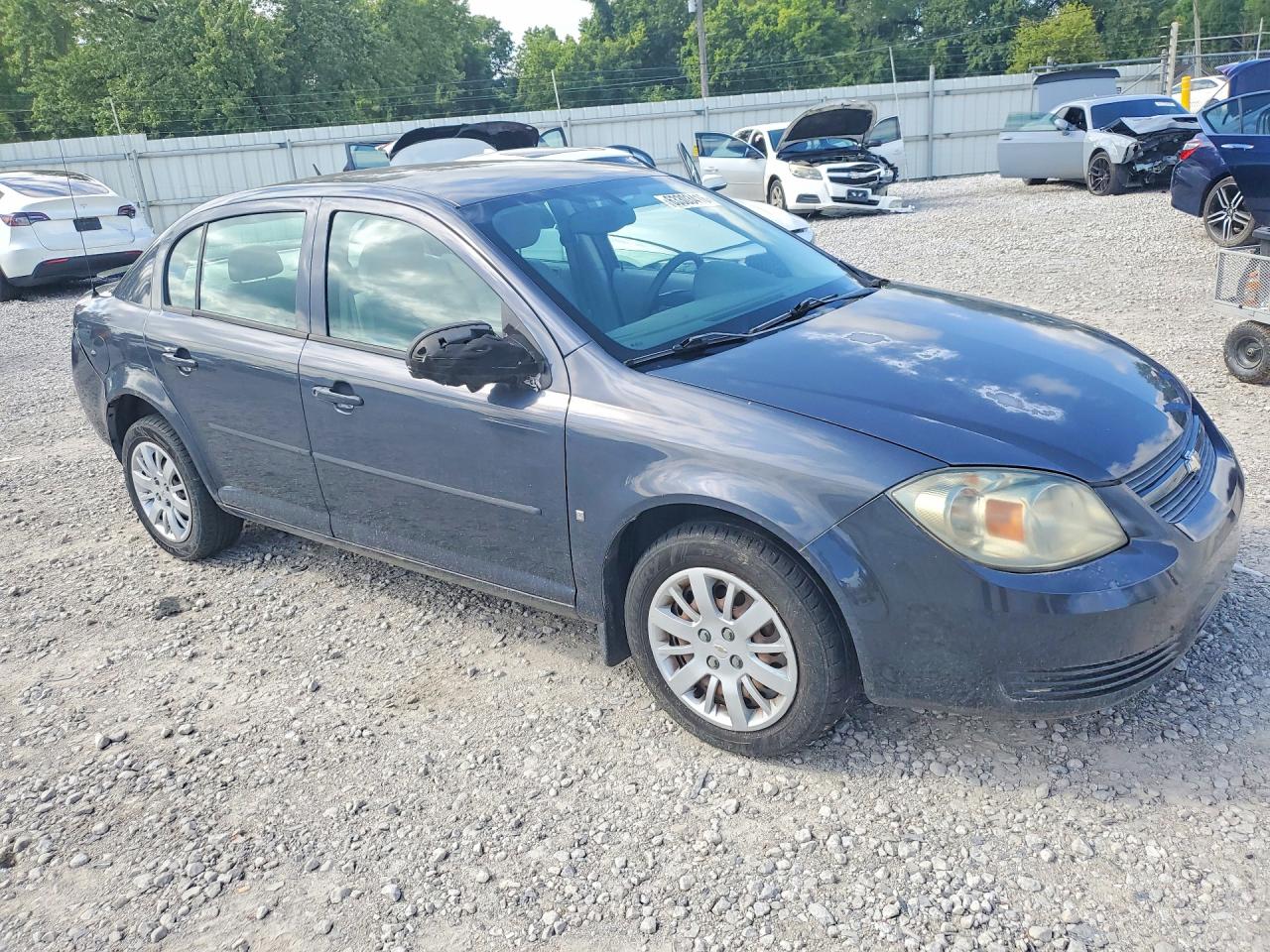 2009 Chevrolet Cobalt Ls Синий vin: 1G1AS58HX97242684