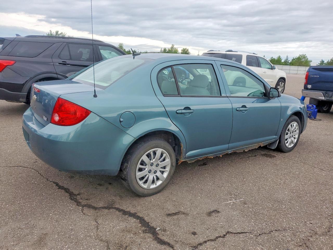 2009 Chevrolet Cobalt Ls Green vin: 1G1AS58HX97294509