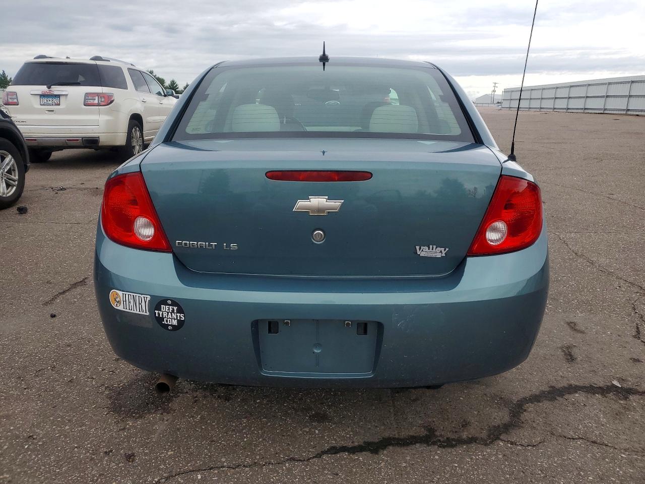 2009 Chevrolet Cobalt Ls Green vin: 1G1AS58HX97294509