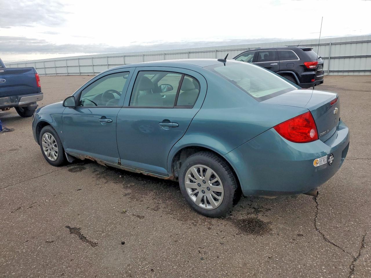 2009 Chevrolet Cobalt Ls Green vin: 1G1AS58HX97294509