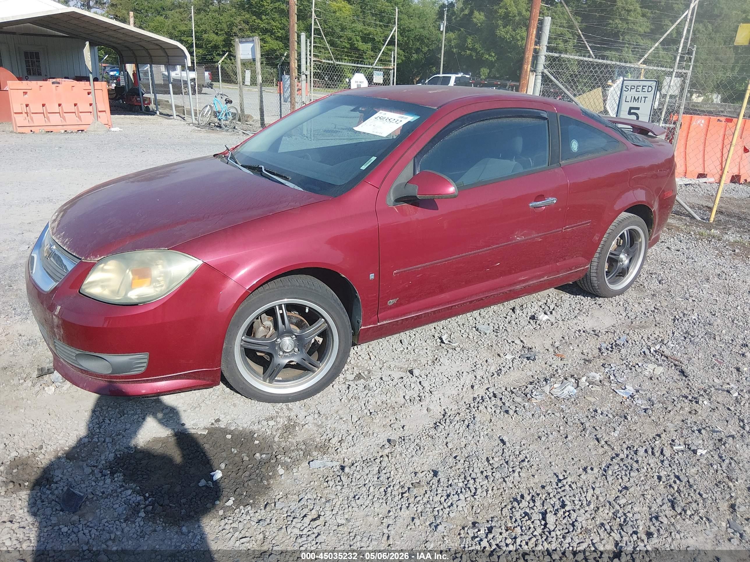 2009 Chevrolet Cobalt Lt Burgundy vin: 1G1AT18H097126108
