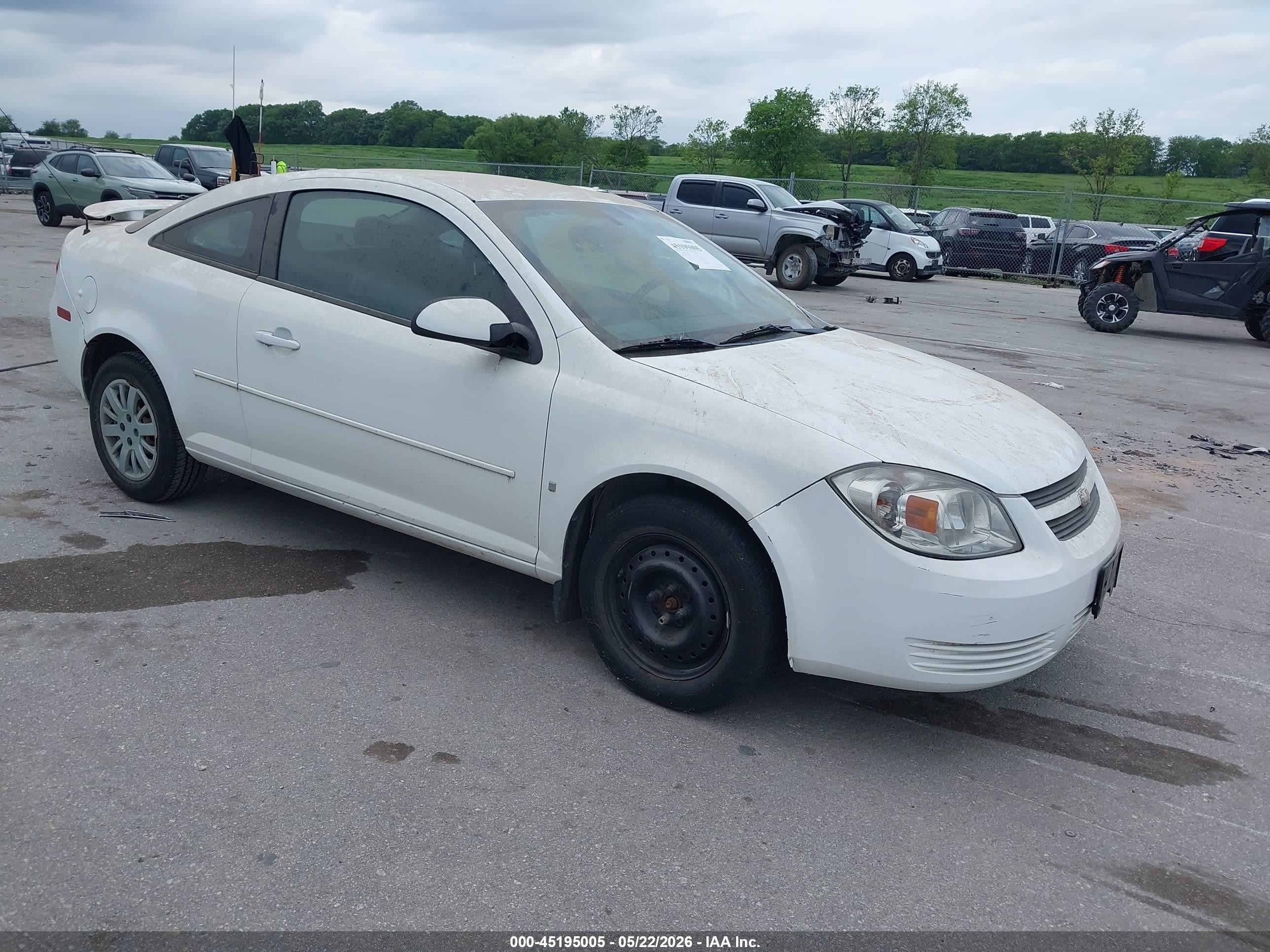 2009 Chevrolet Cobalt Lt White vin: 1G1AT18H197168822