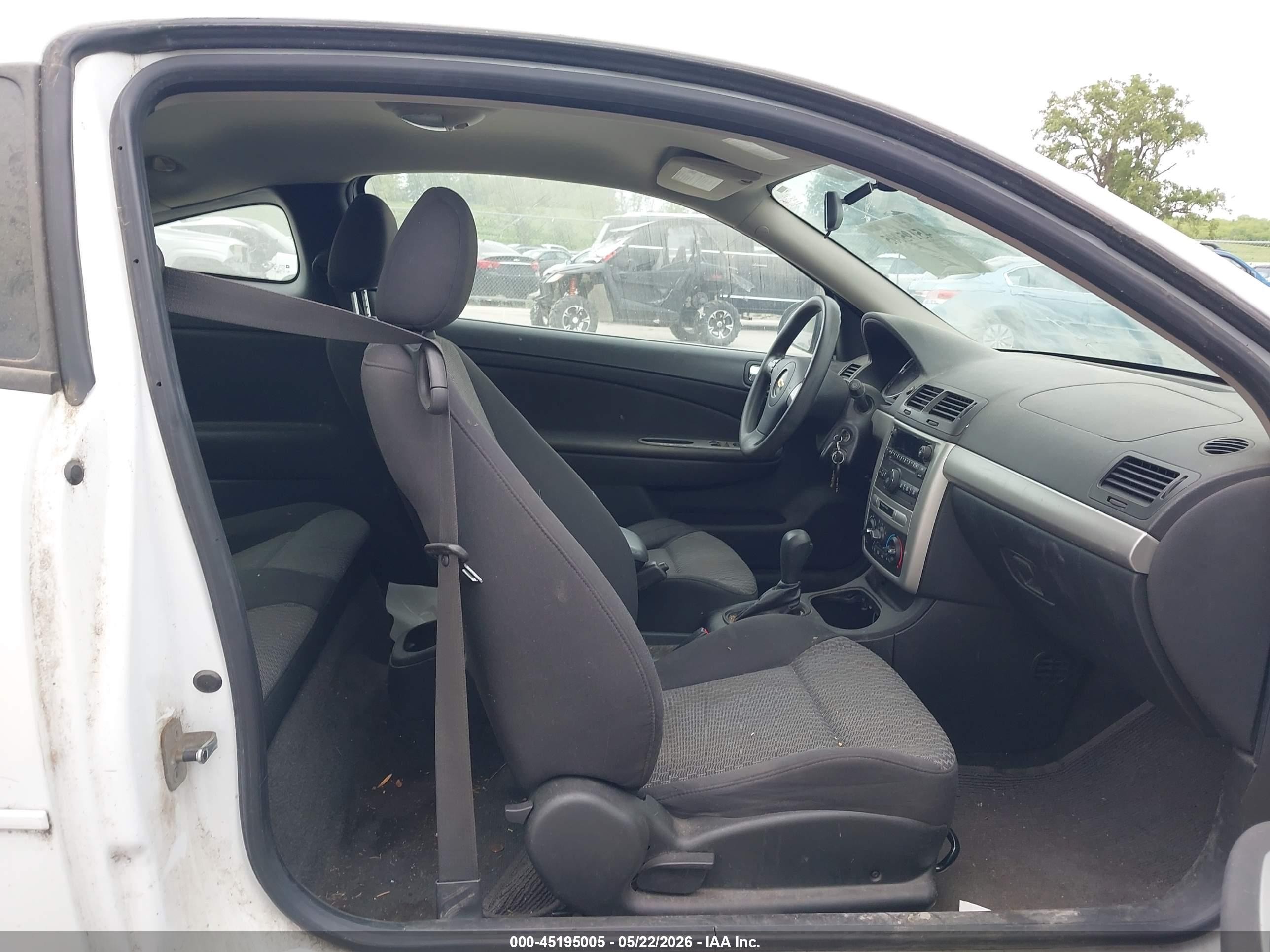 2009 Chevrolet Cobalt Lt White vin: 1G1AT18H197168822