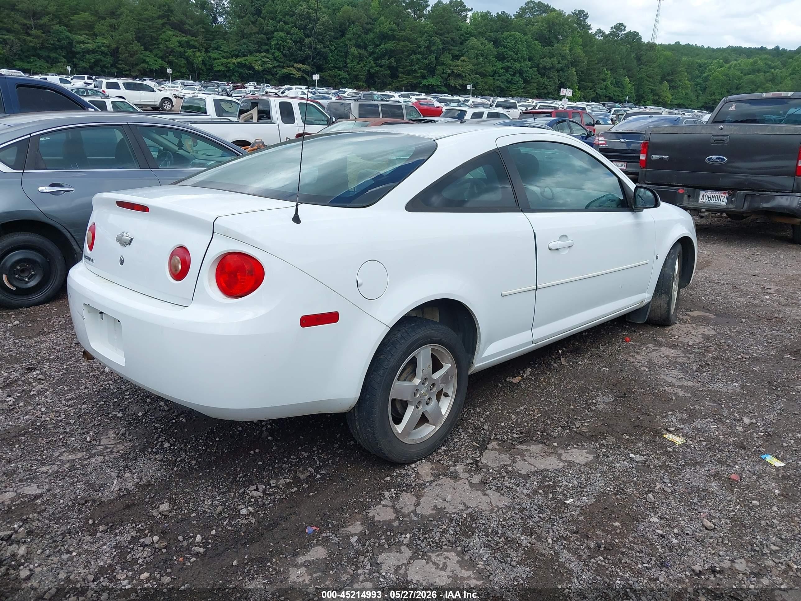 2009 Chevrolet Cobalt Lt White vin: 1G1AT18H197263686