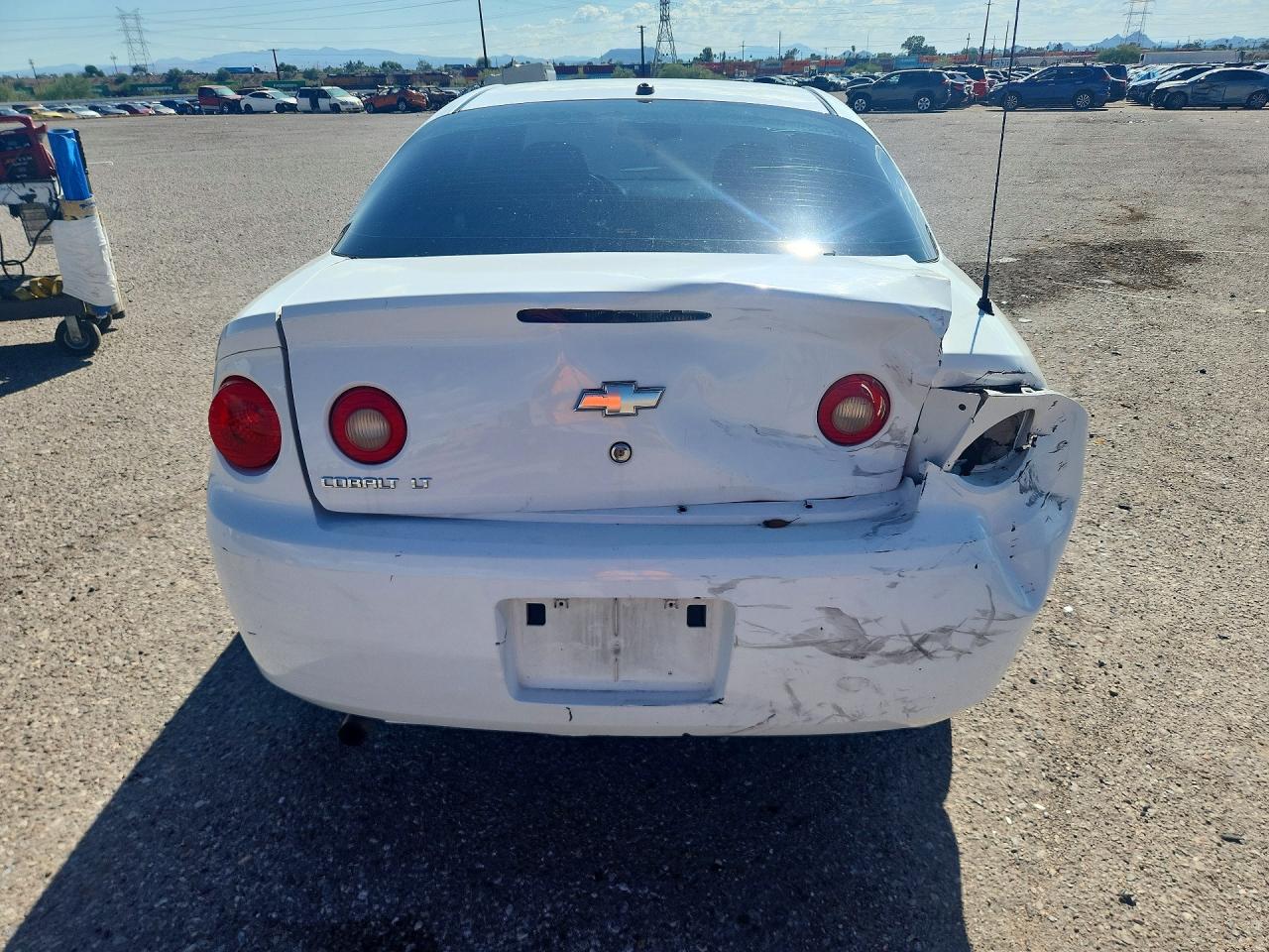 2009 Chevrolet Cobalt Lt White vin: 1G1AT18H297216537