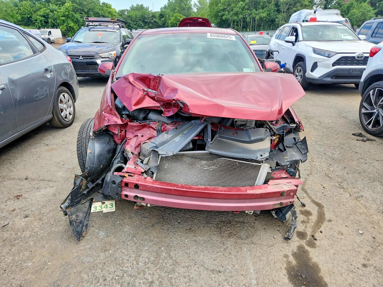 2009 Chevrolet Cobalt Lt Red vin: 1G1AT18H497153778
