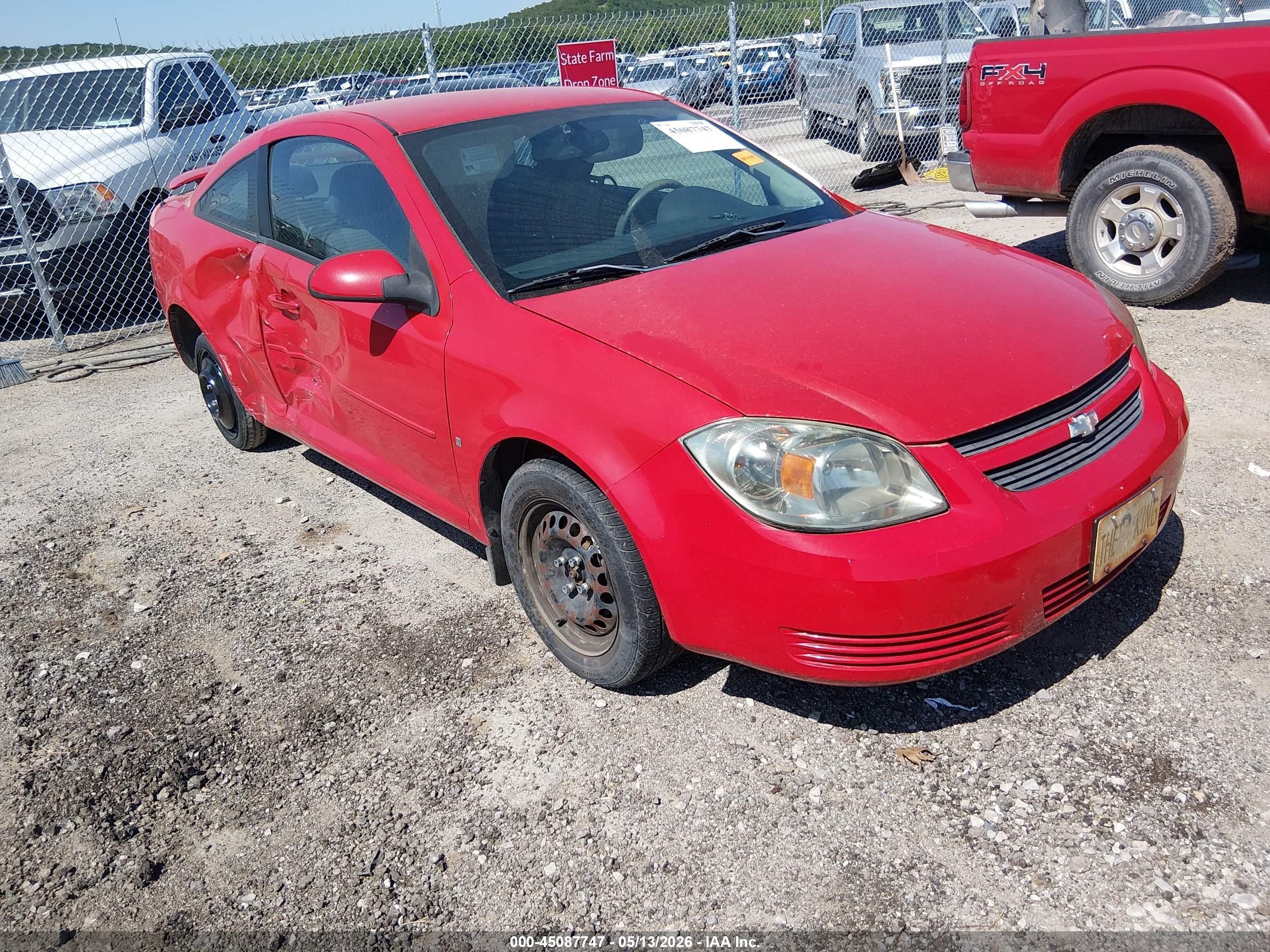 2009 Chevrolet Cobalt Lt Red vin: 1G1AT18H797188220