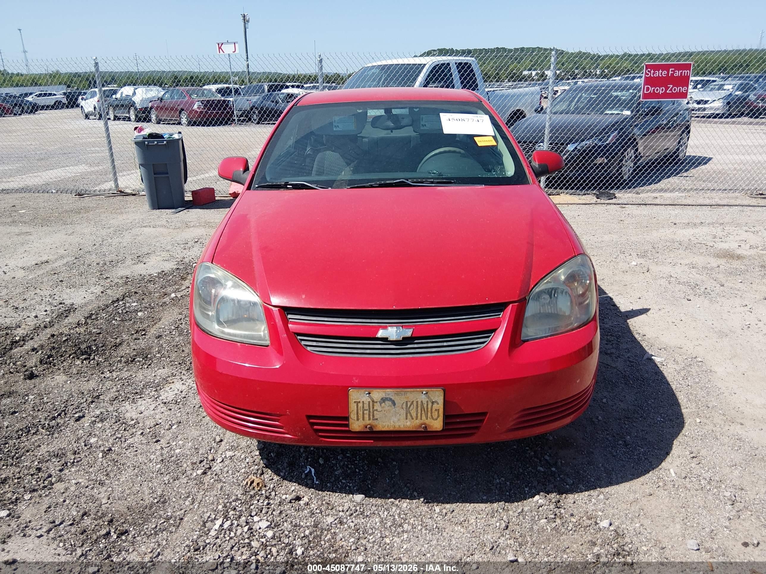 2009 Chevrolet Cobalt Lt Red vin: 1G1AT18H797188220
