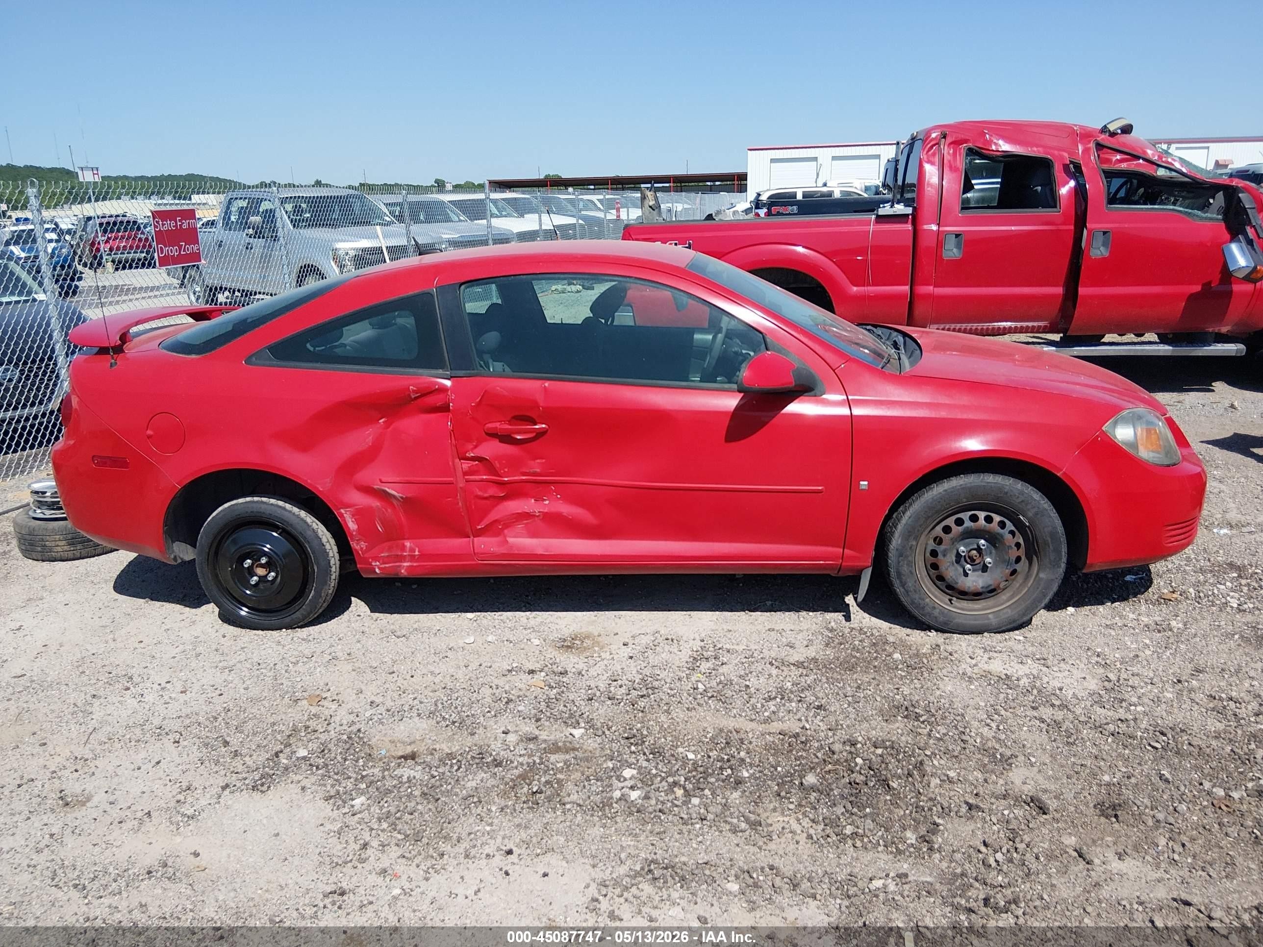 2009 Chevrolet Cobalt Lt Red vin: 1G1AT18H797188220
