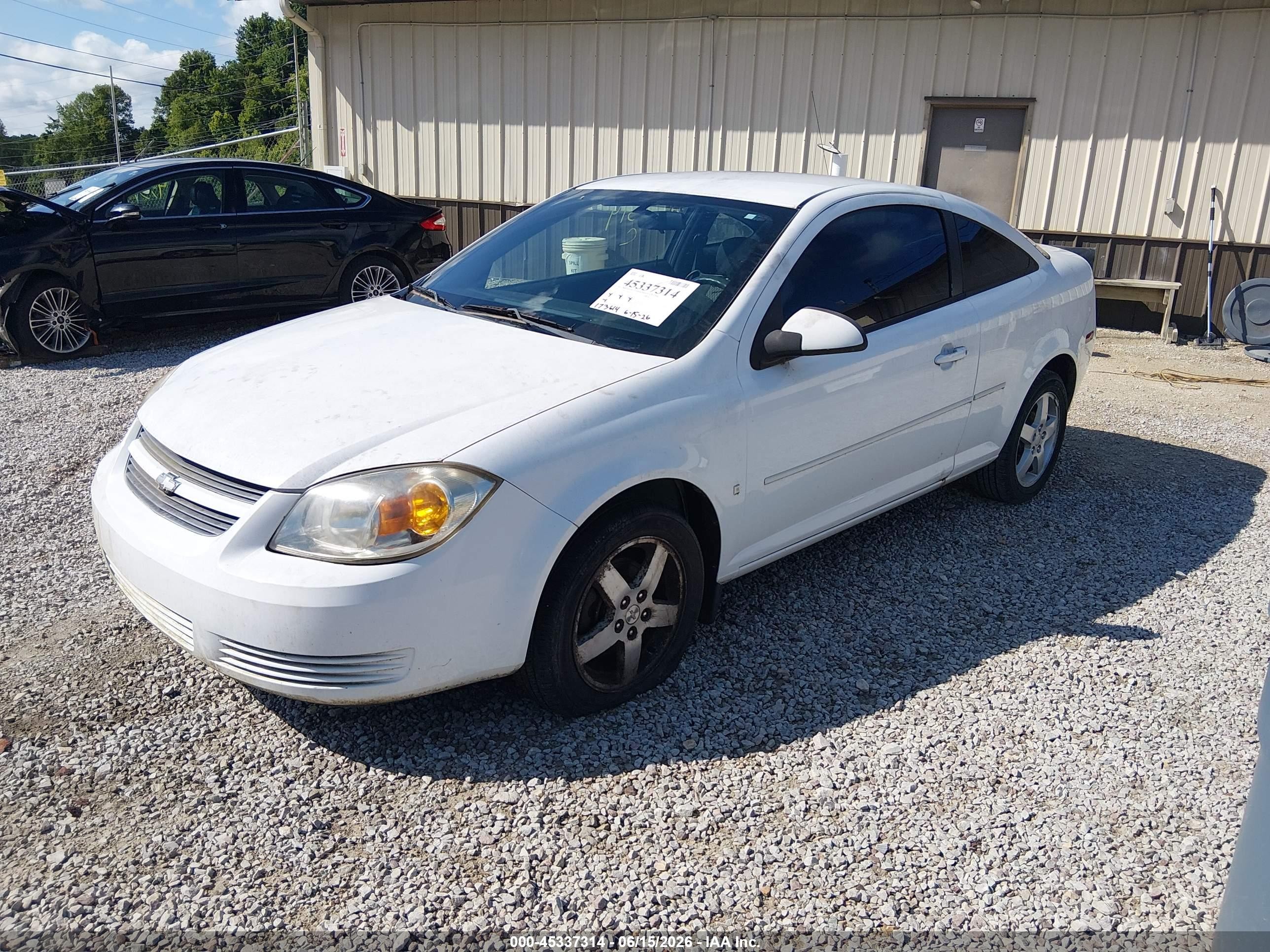 2009 Chevrolet Cobalt Lt White vin: 1G1AT18H897261479