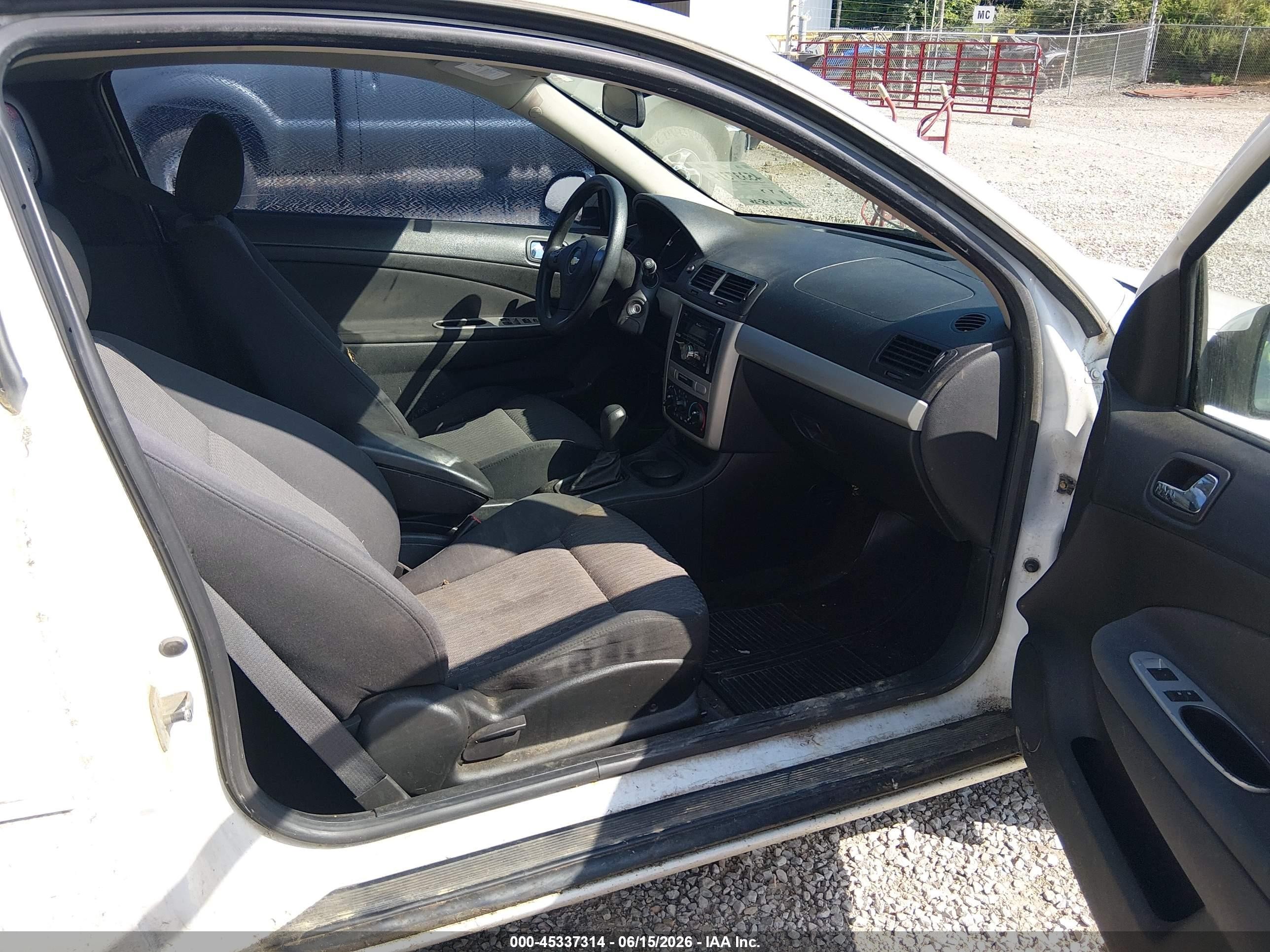 2009 Chevrolet Cobalt Lt White vin: 1G1AT18H897261479
