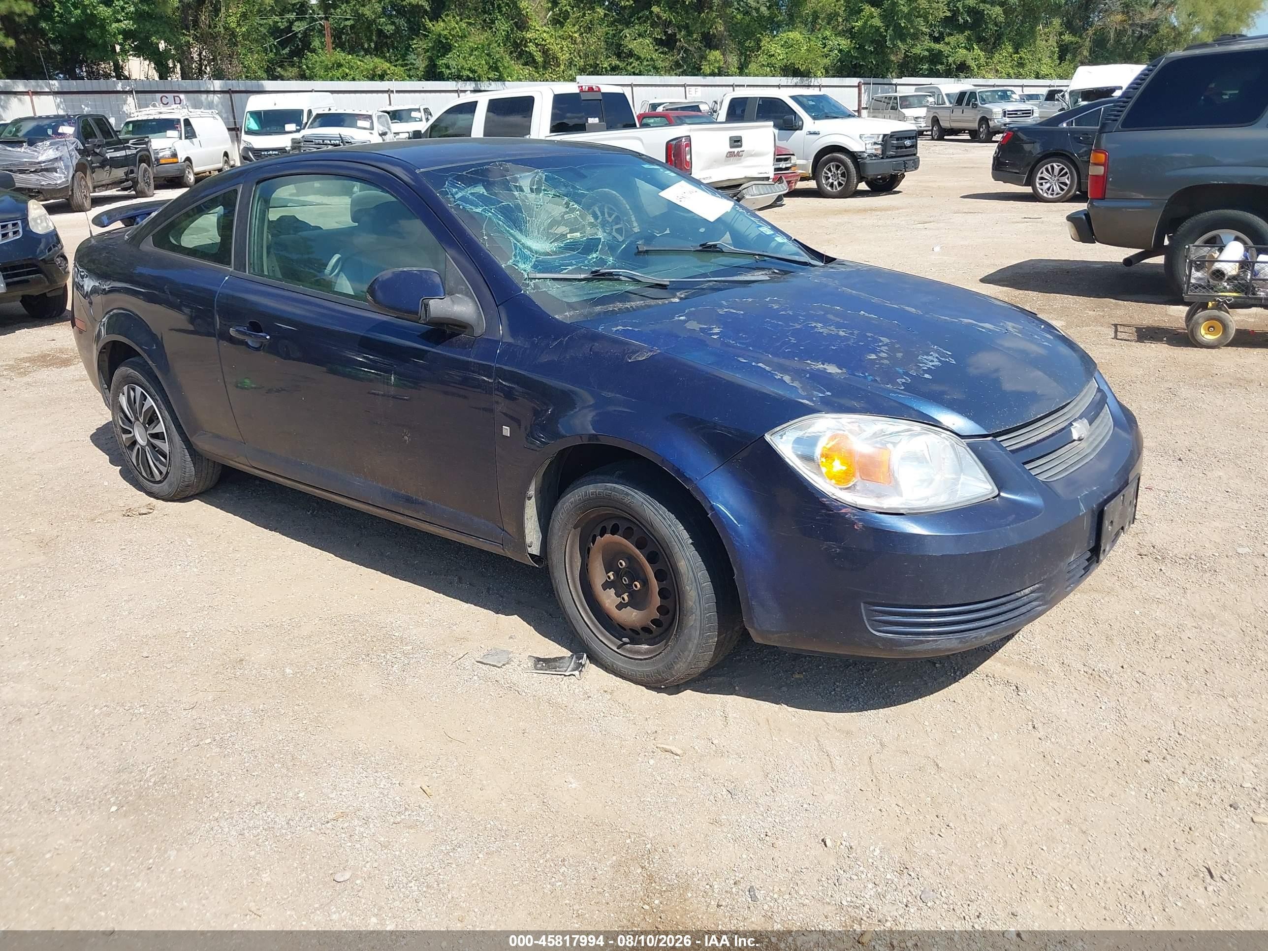 2009 Chevrolet Cobalt Lt Blue vin: 1G1AT18H997131128