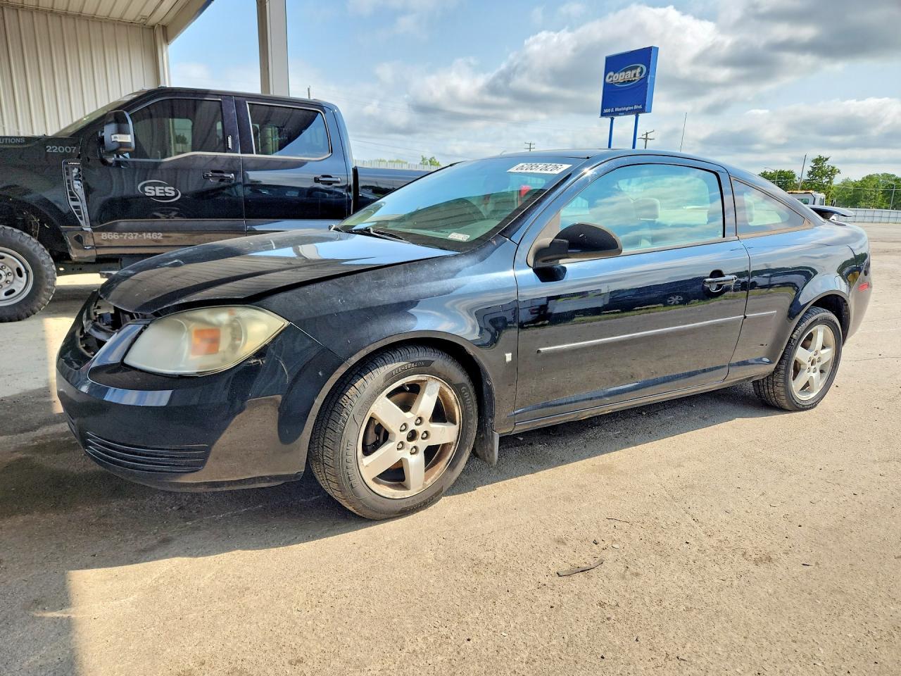 2009 Chevrolet Cobalt Lt Black vin: 1G1AT18H997200917