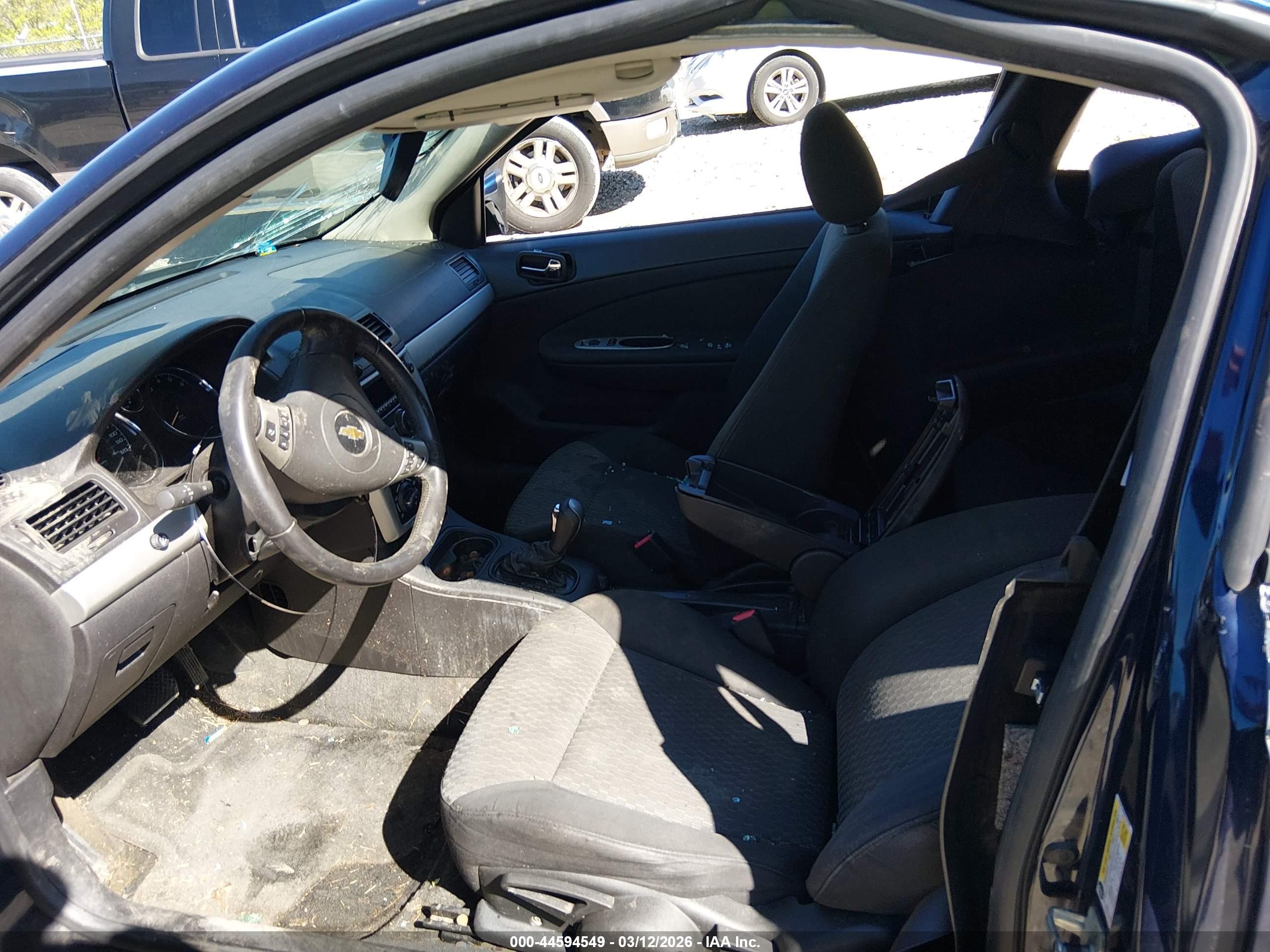2009 Chevrolet Cobalt Lt Синий vin: 1G1AT18H997229785