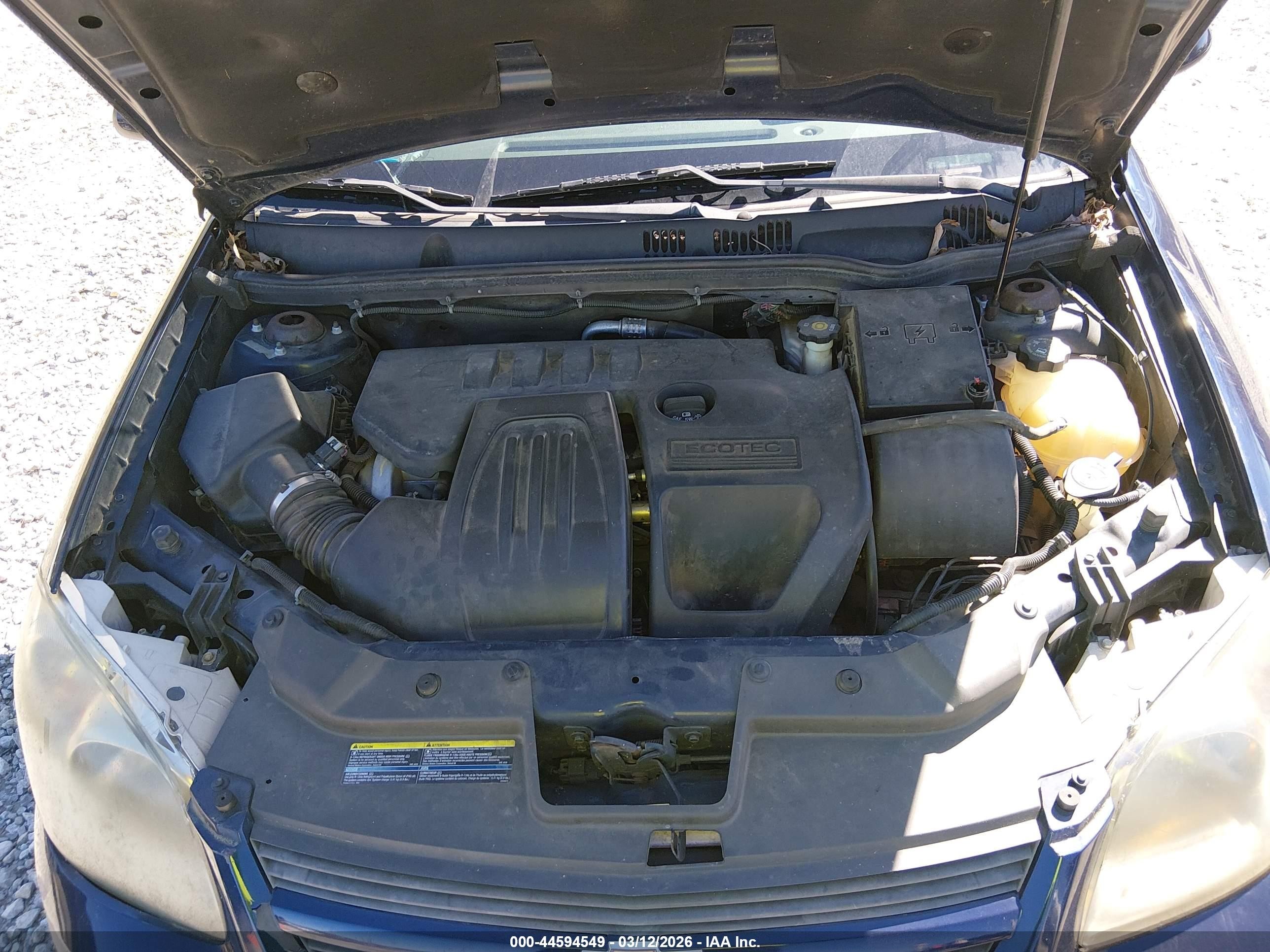 2009 Chevrolet Cobalt Lt Синий vin: 1G1AT18H997229785