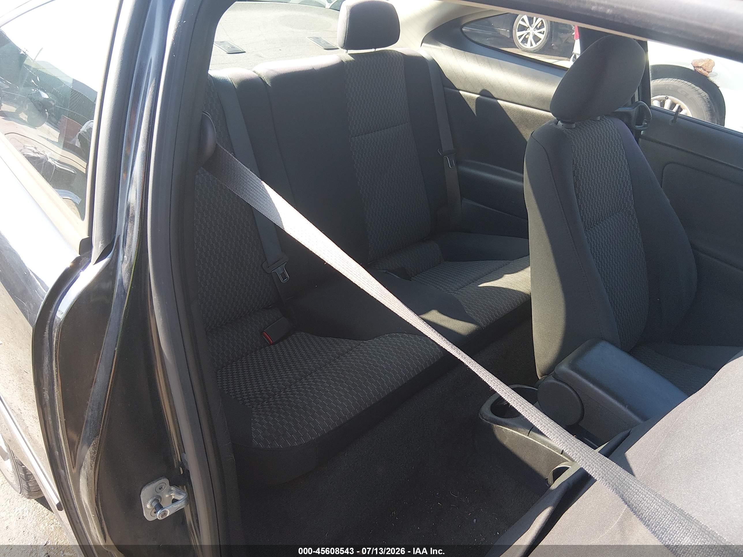 2009 Chevrolet Cobalt Lt Black vin: 1G1AT18H997280879