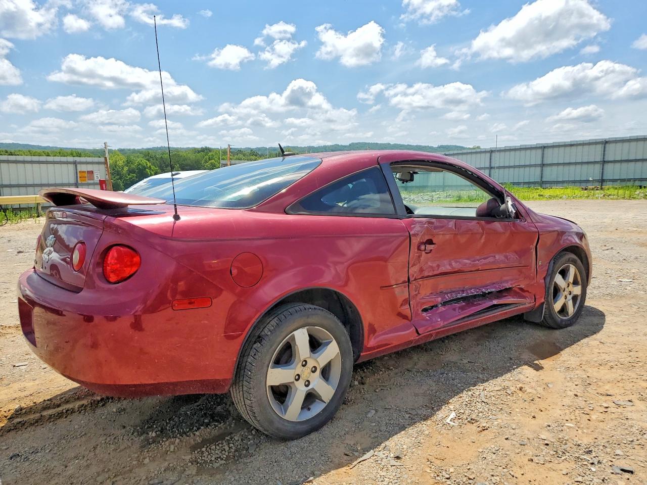 2009 Chevrolet Cobalt Lt Burgundy vin: 1G1AT18H997288416